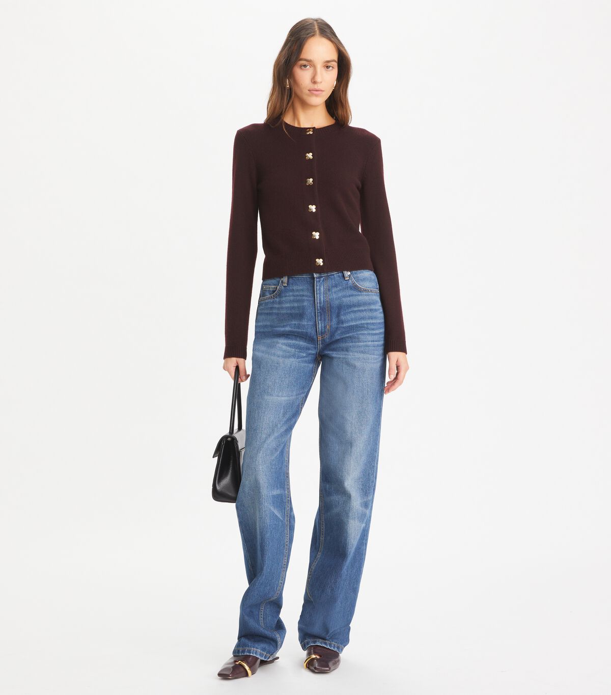 tory burch cashmere cardigan