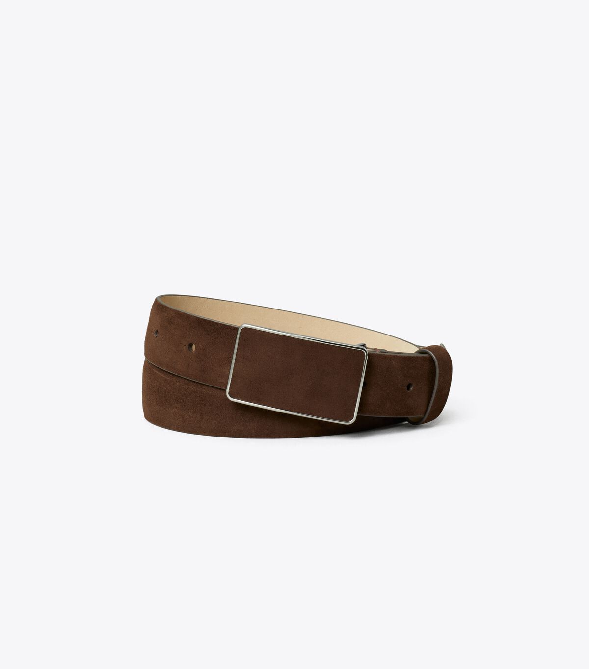tory burch suede plate belt