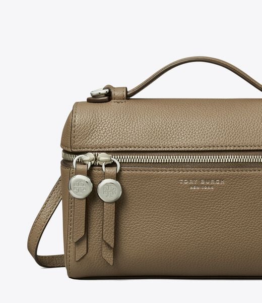 tory burch romy slim top handle bag