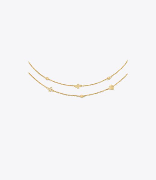 tory burch layered kira necklace