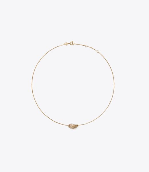 tory burch wave pav pendant