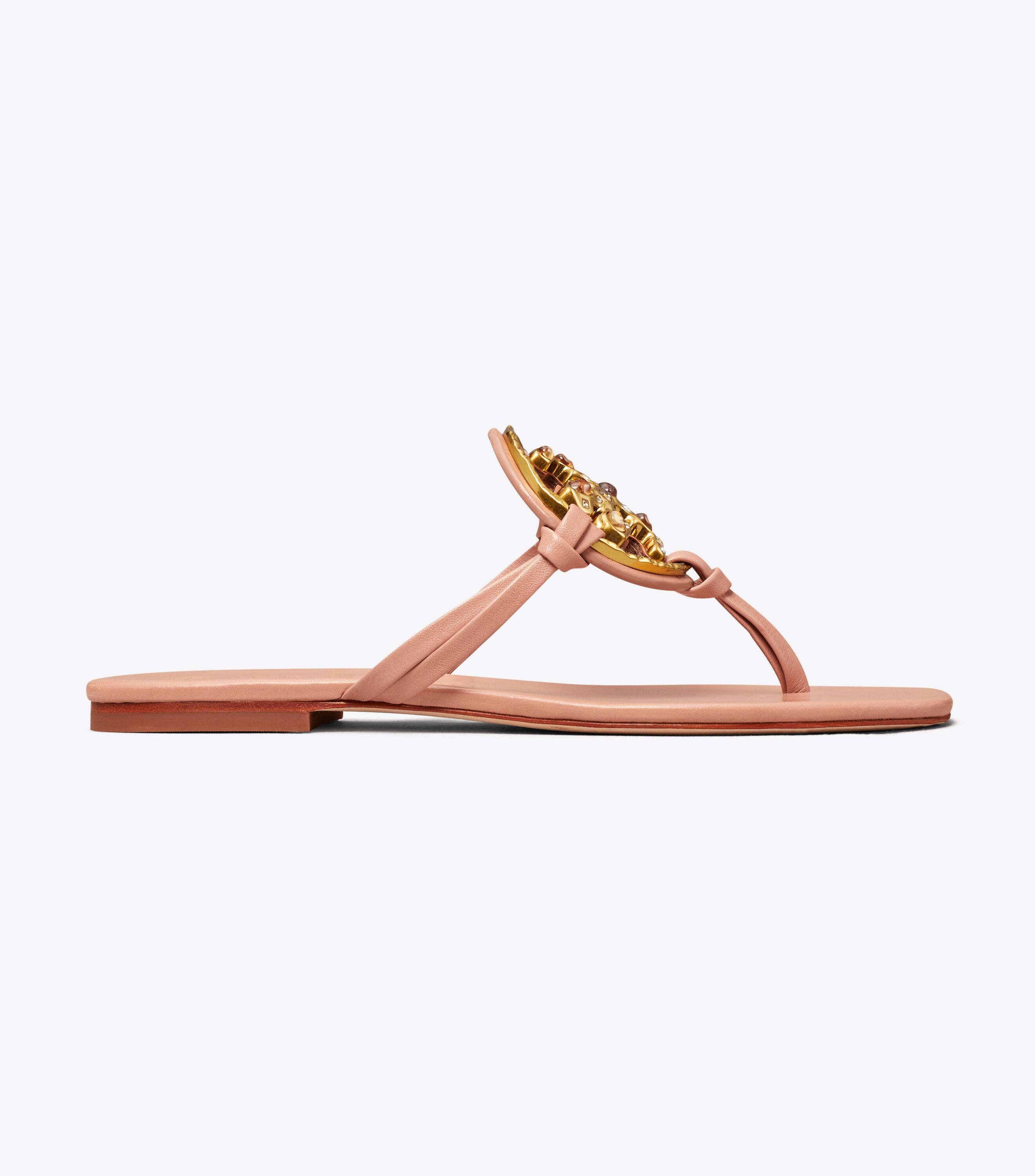 Tory burch jeweled sandals on sale