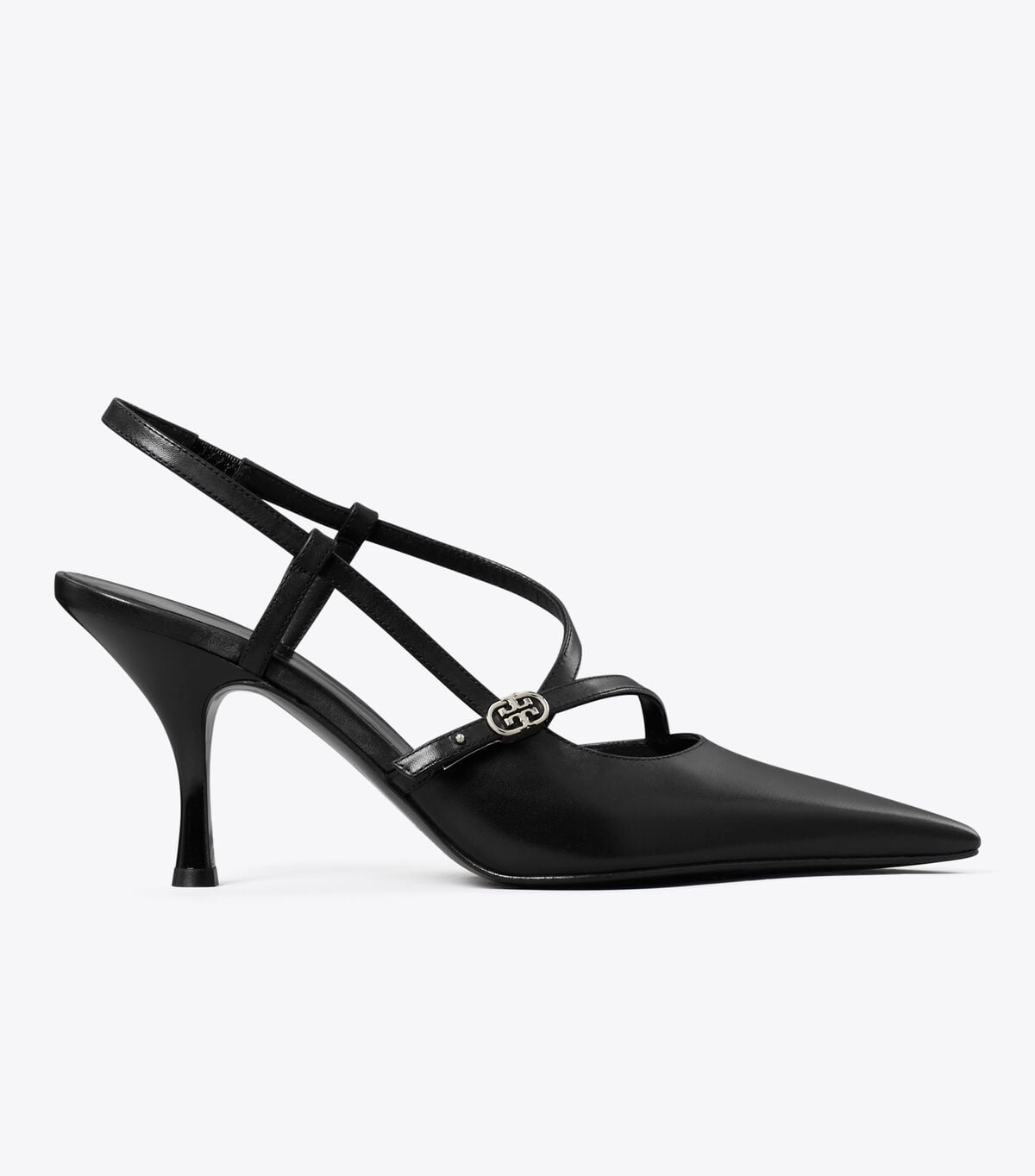 حذاء بإبزيم مزدوج على شكل حرف T tory burch حذاء بإبزيم مزدوج على شكل حرف t