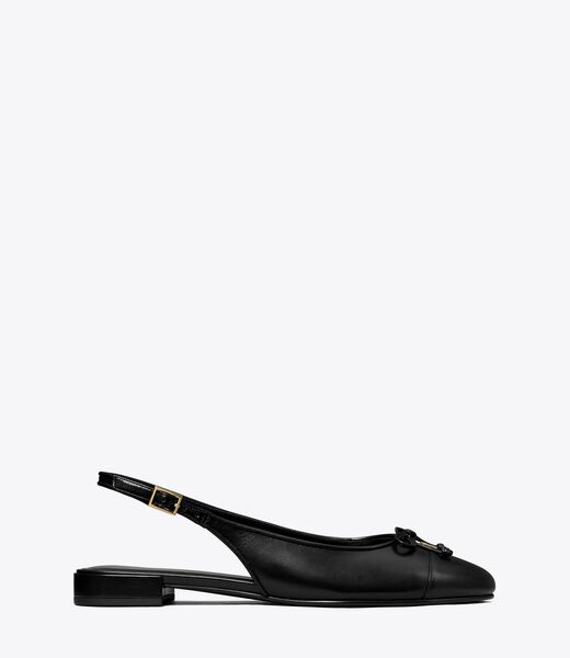 tory burch cap toe slingback