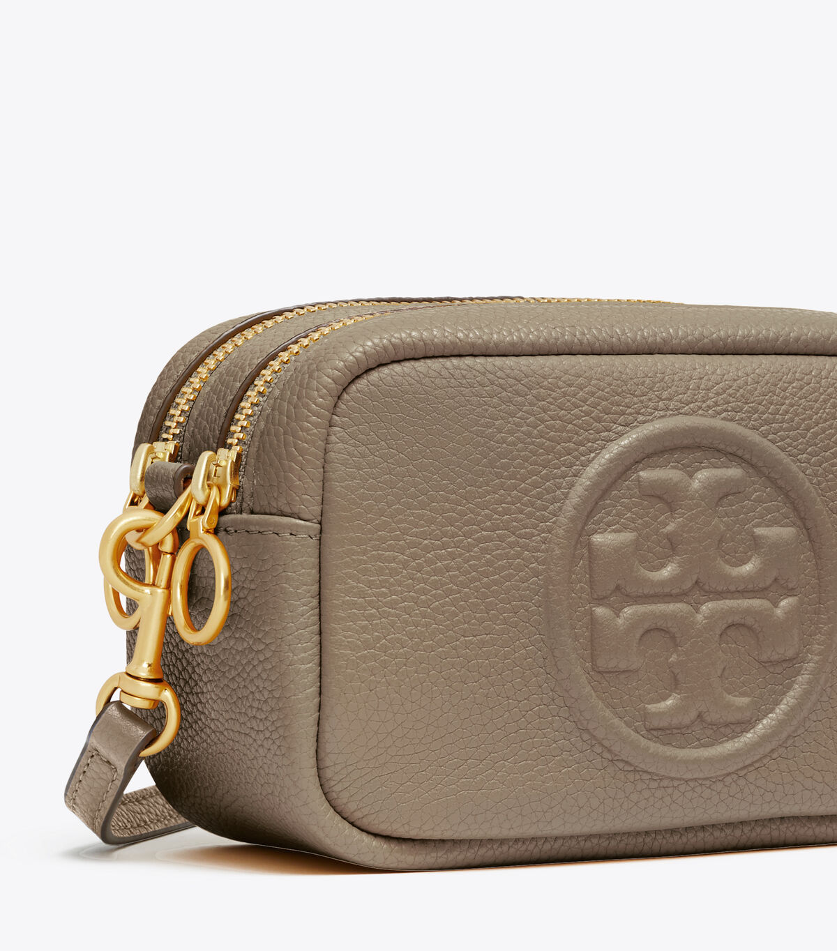 mini perry bombé gingham camera bag