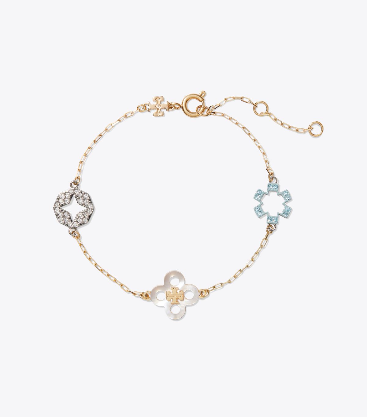 Forget Me Not Delicate Pavé Bracelet tory burch forget me not delicate pav bracelet