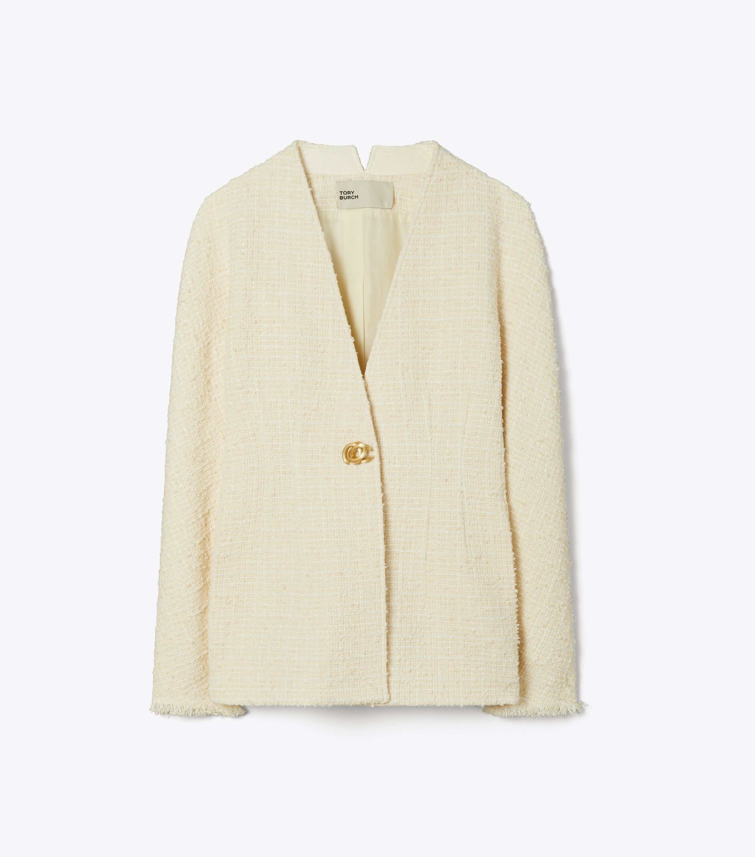 Slim tweed jacket on sale