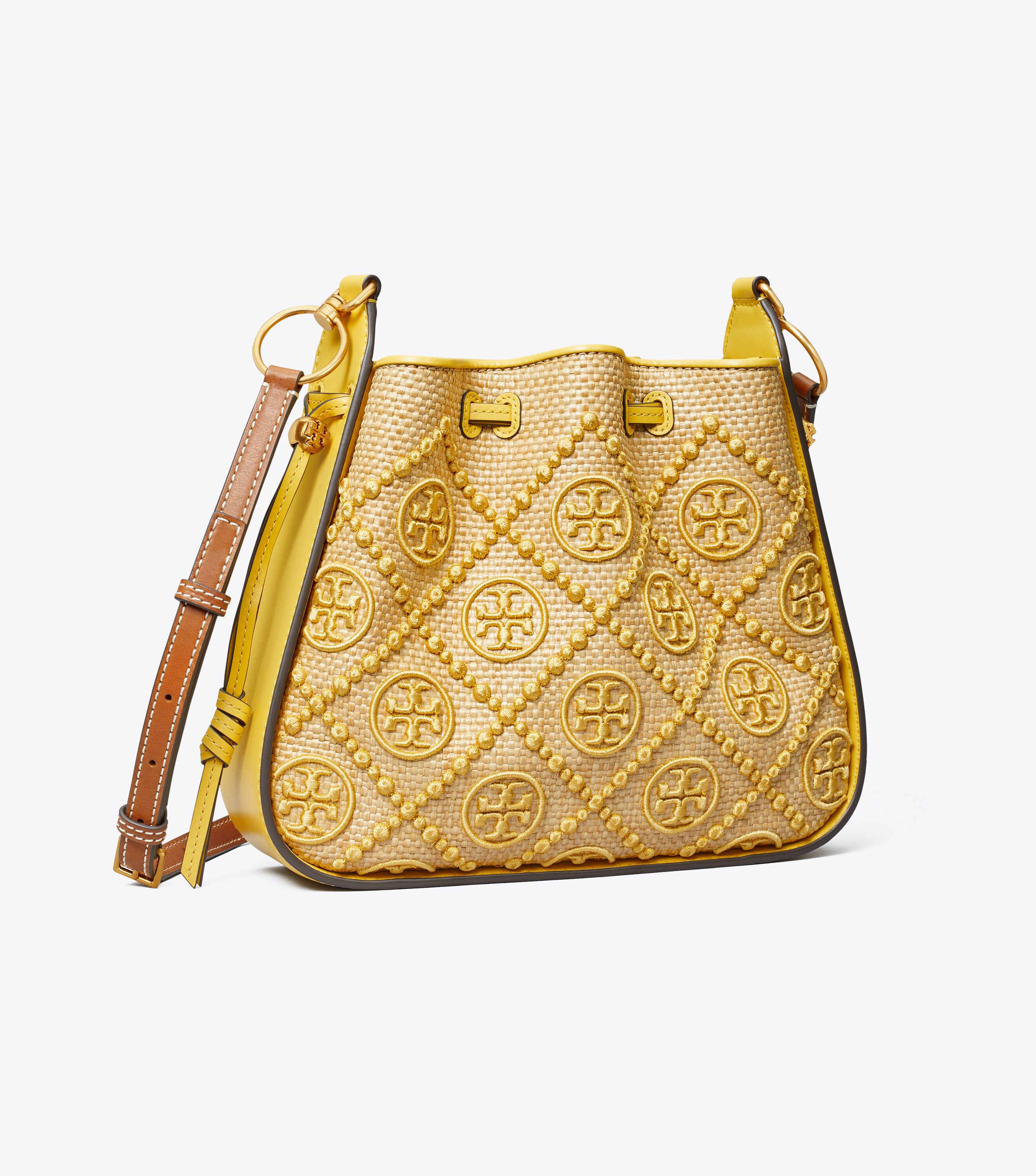Straw tory burch on sale bag