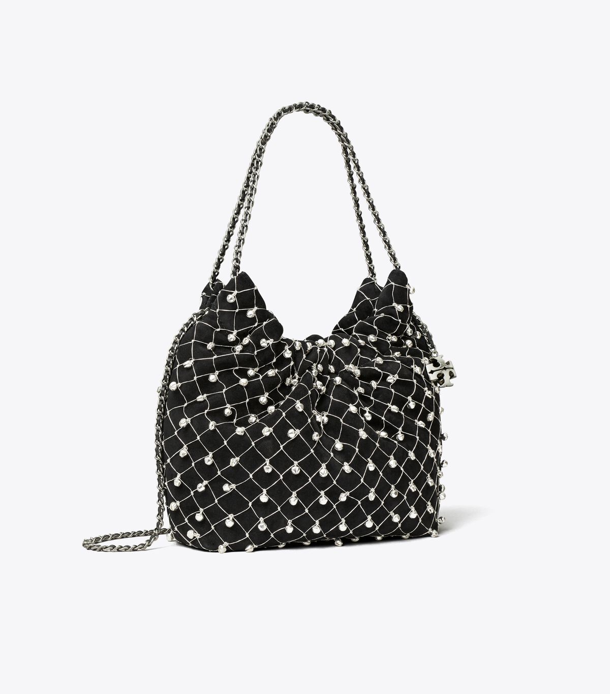 tory burch mini fleming bell hobo bag