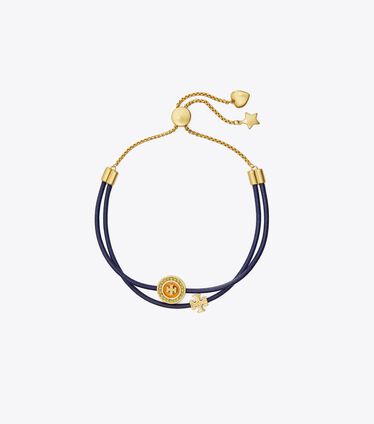Kira Enamel Pavé Slider Bracelet 