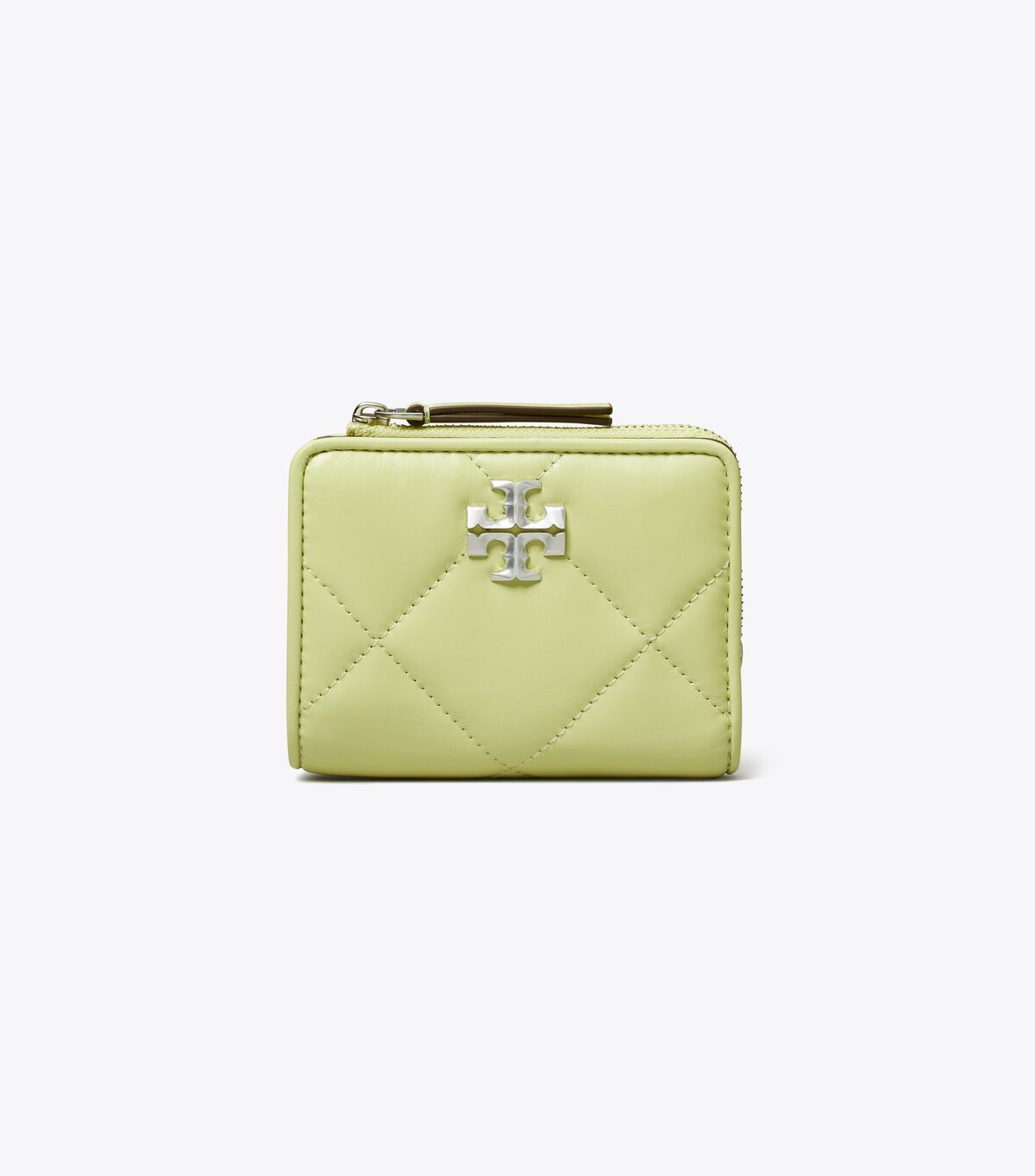 tory burch kira chevron diamond quilt bi fold wallet