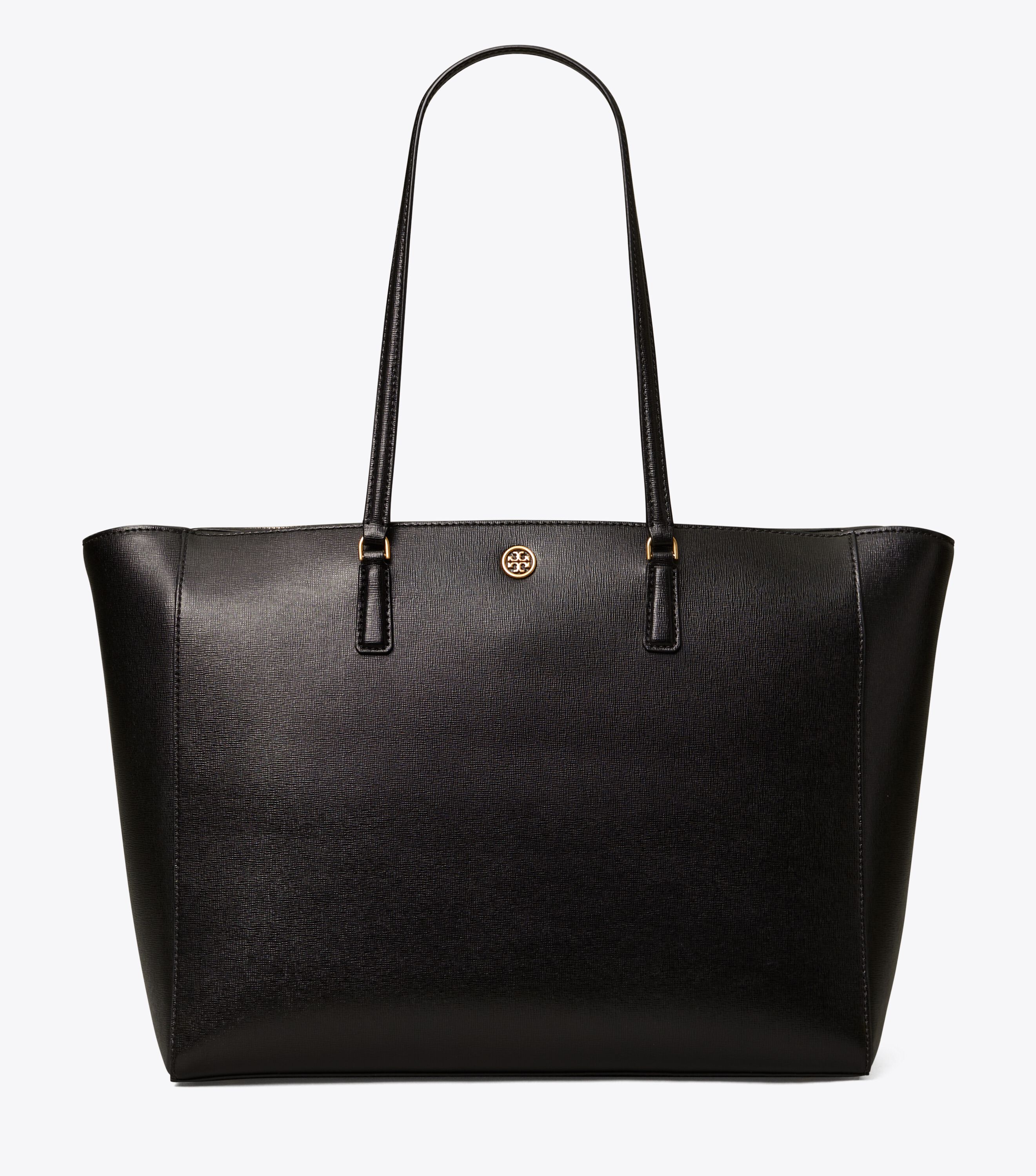 Robinson Tote Bag, Black | Tory Burch KSA