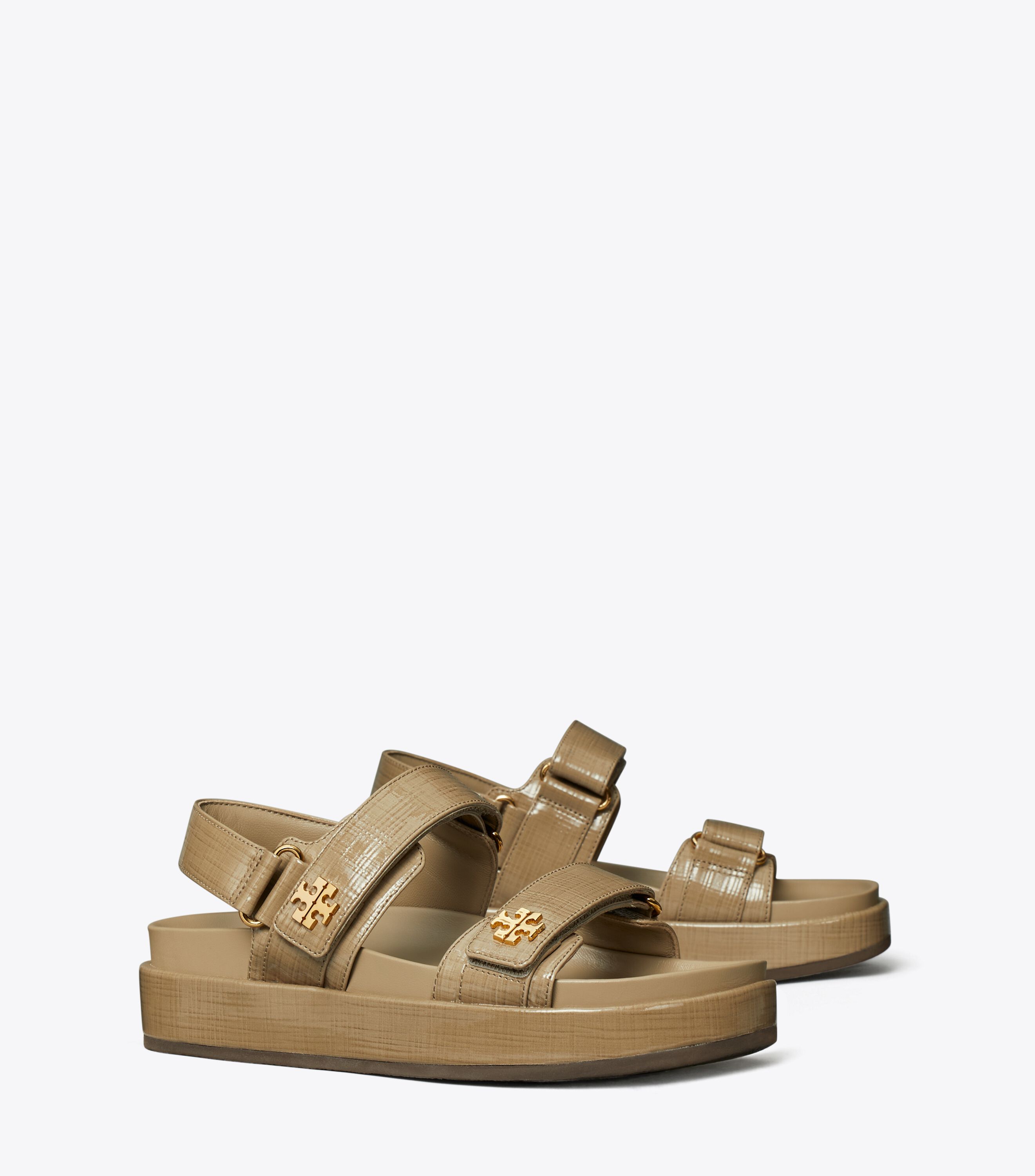 Tory burch gold wedges outlet