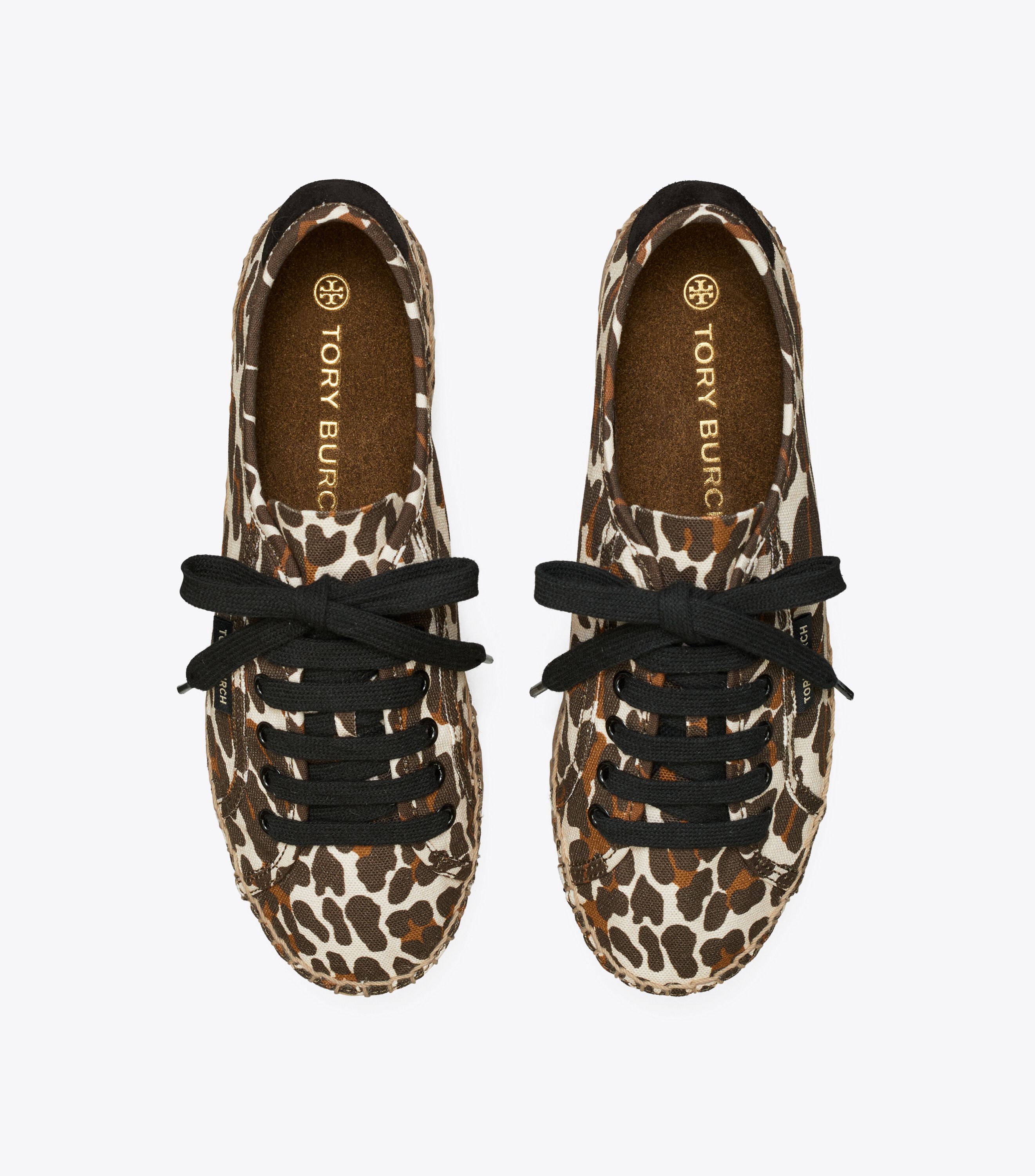 Seaside Oxford Espadrille, Reva Leopard | Tory Burch KSA Seaside Oxford Espadrille, Reva Leopard | Tory Burch KSA