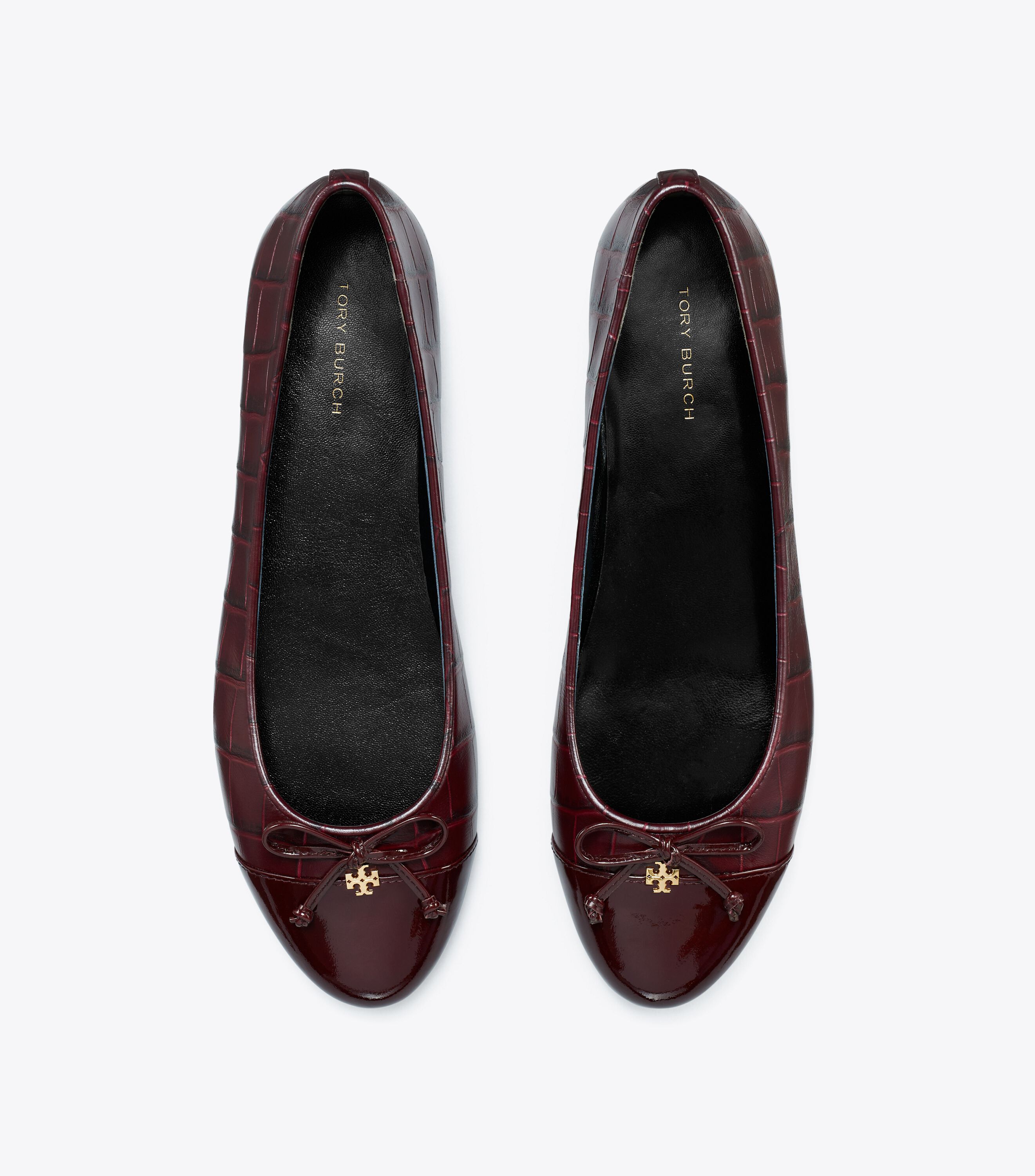 Tory burch leather shoes deals
