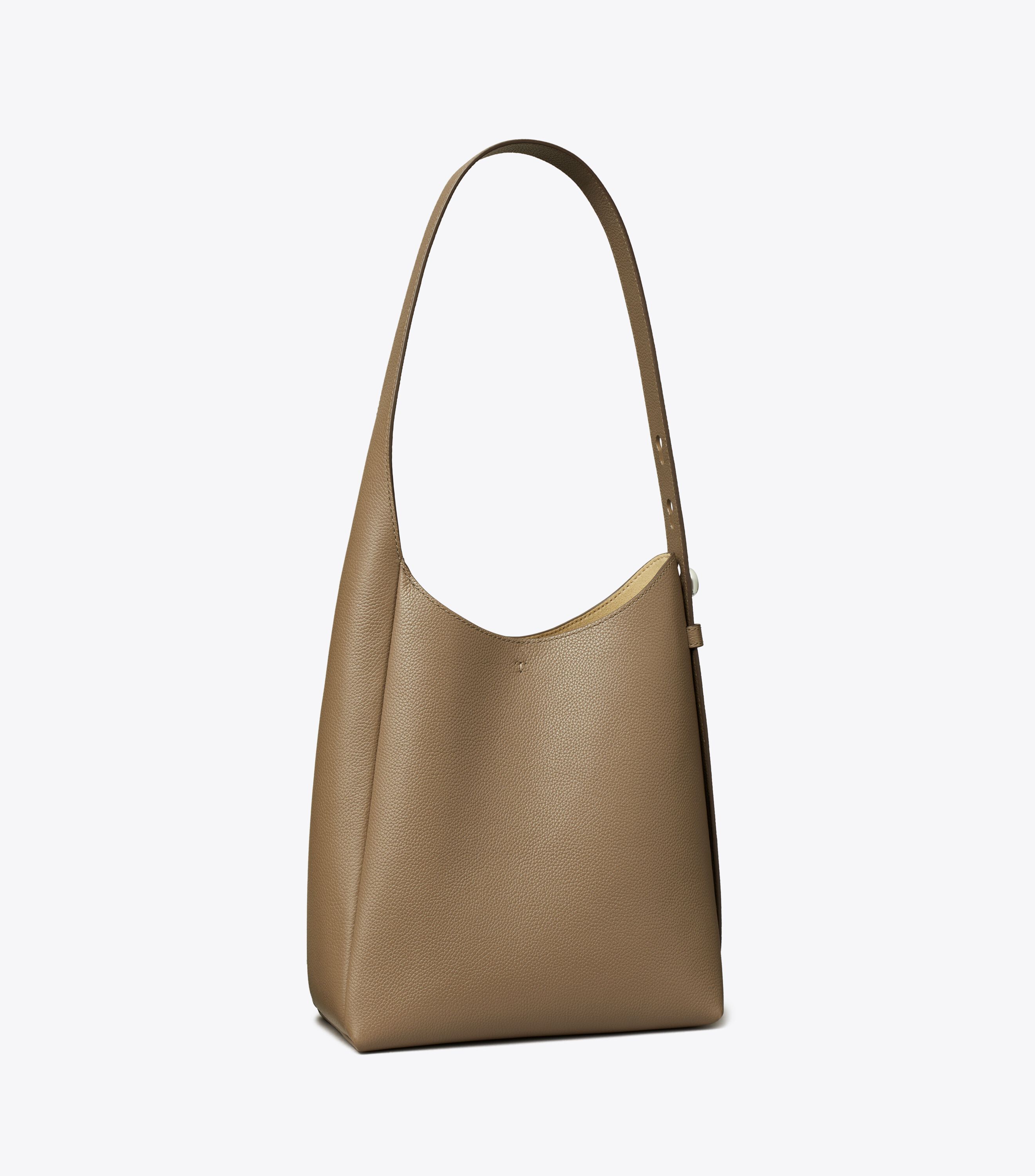 Small Romy Hobo Bag, Wild Mushroom | Tory Burch KSA