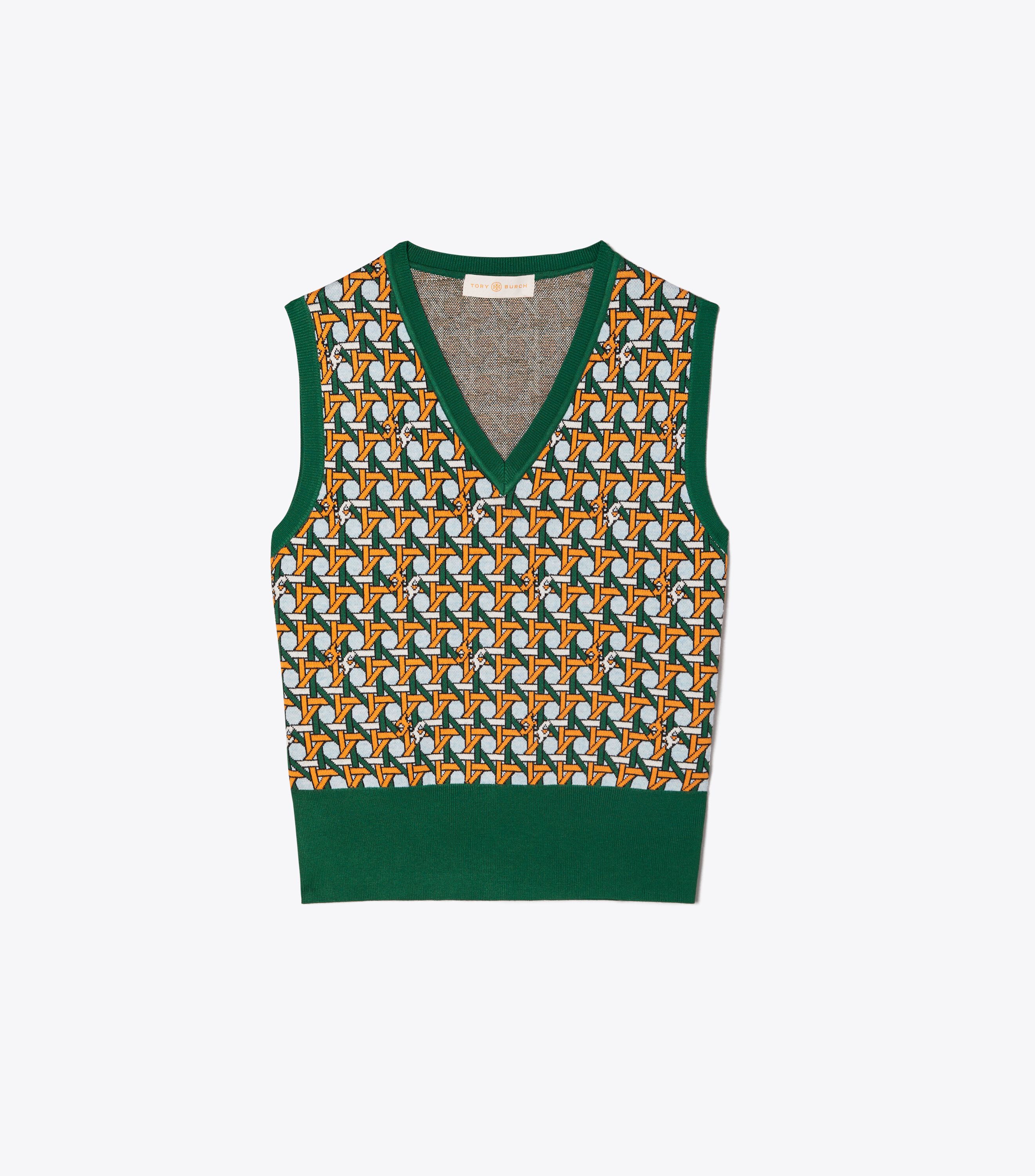 Tory burch new arrivals green sweater