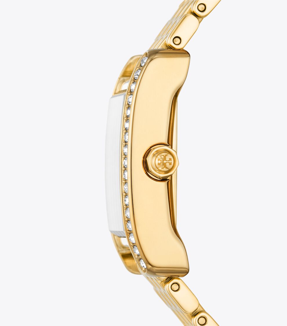 Eleanor Watch, Gold-Tone Stainless Steel, White Mop/Gold  display picture 1