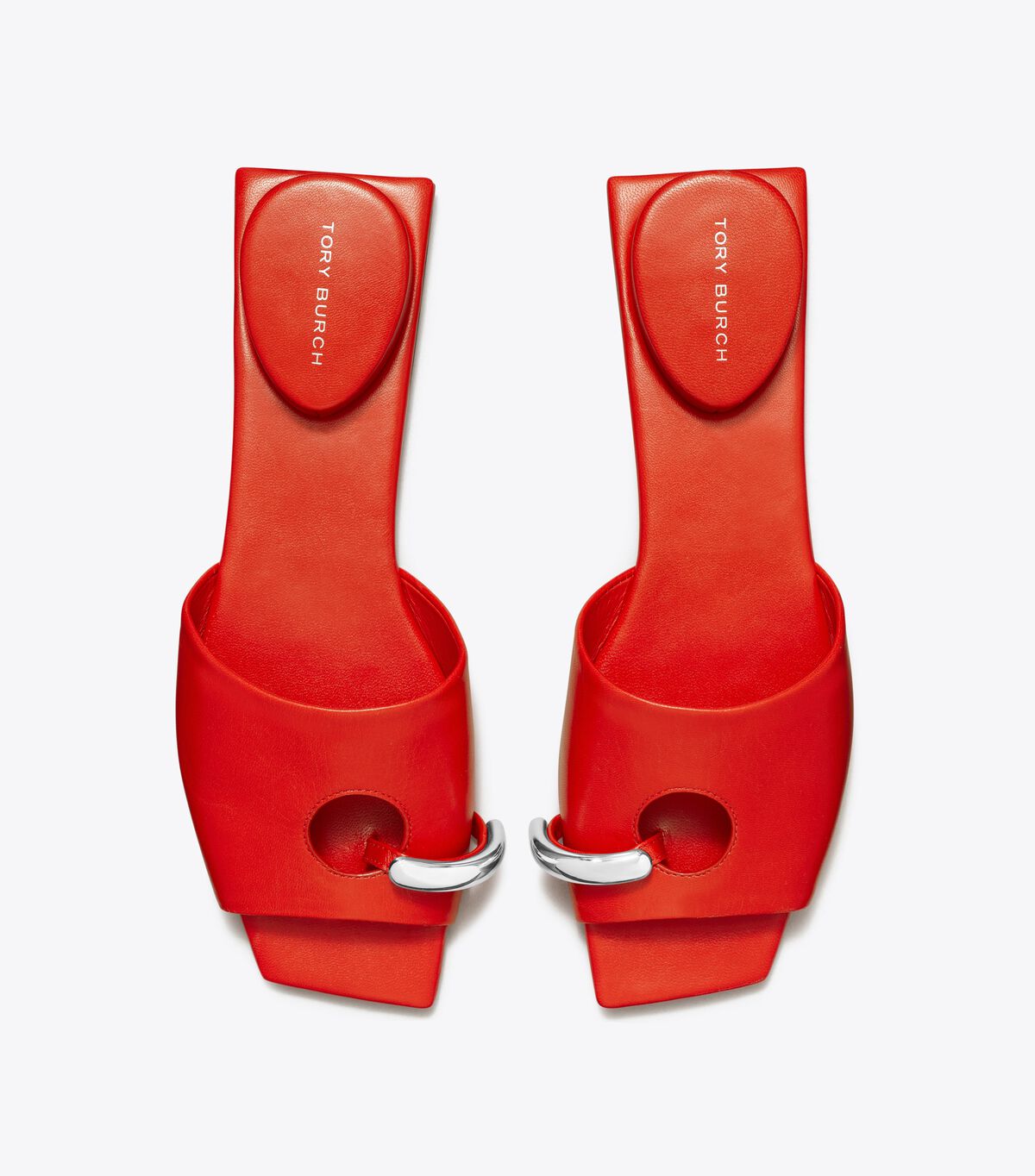 tory burch pierced flat mule sandal
