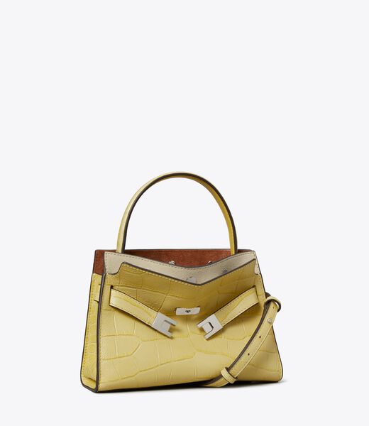 حقيبة بيتيت لي رادزيويل المزدوجة بنقشة جلد التمساح البارزة tory burch حقيبة بيتيت لي رادزيويل المزدوجة بنقشة جلد التمساح البارزة