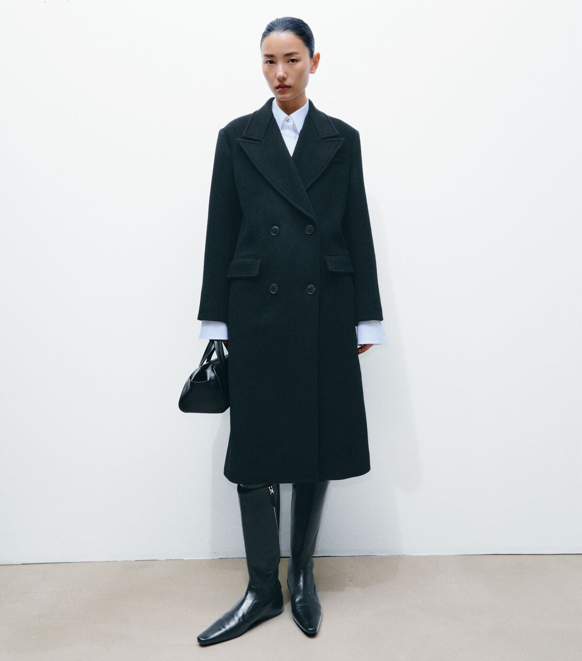 Double Breasted Wool Coat tory burch double breasted wool coat