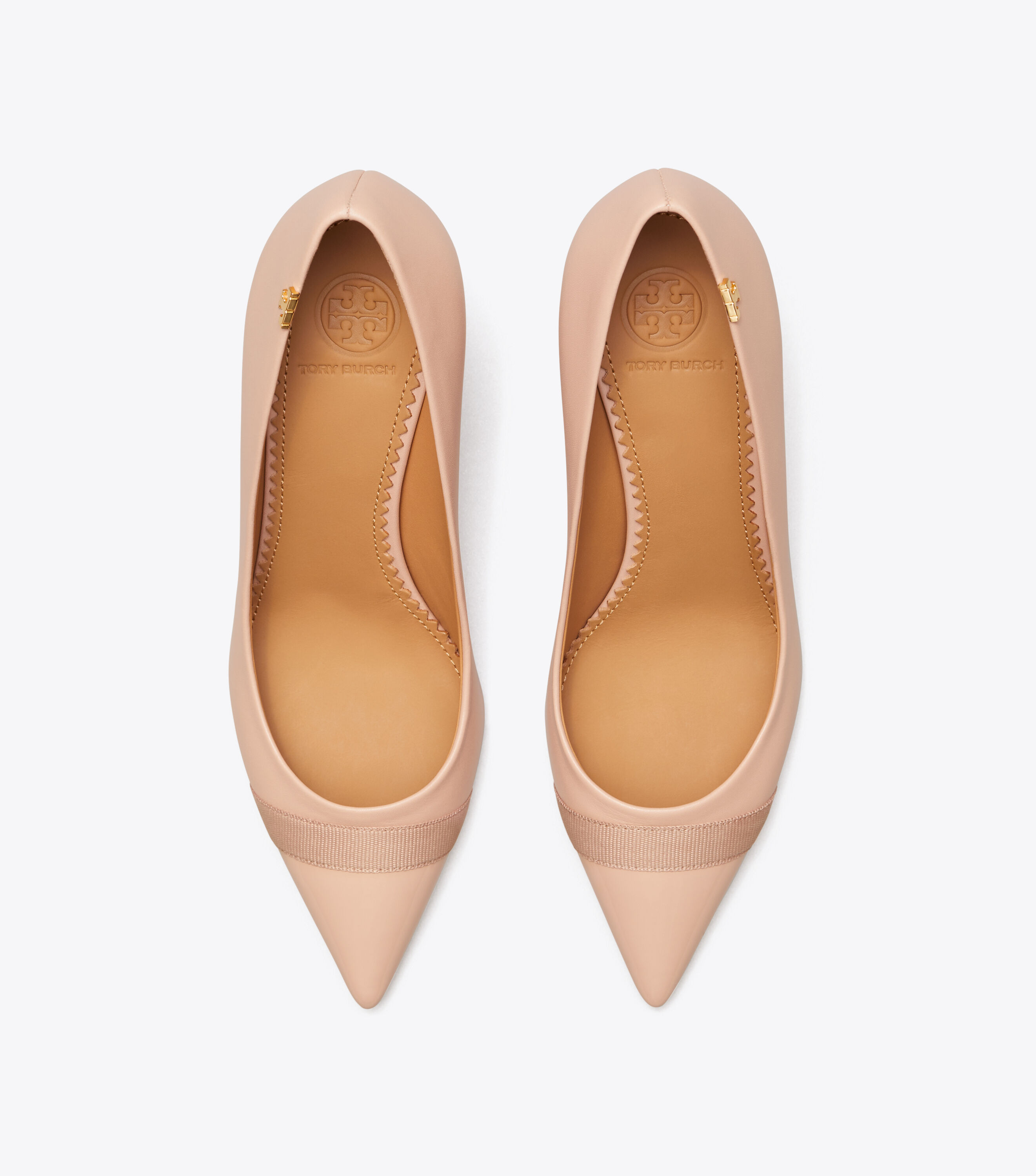 Penelope Grosgrain Cap toe Pump