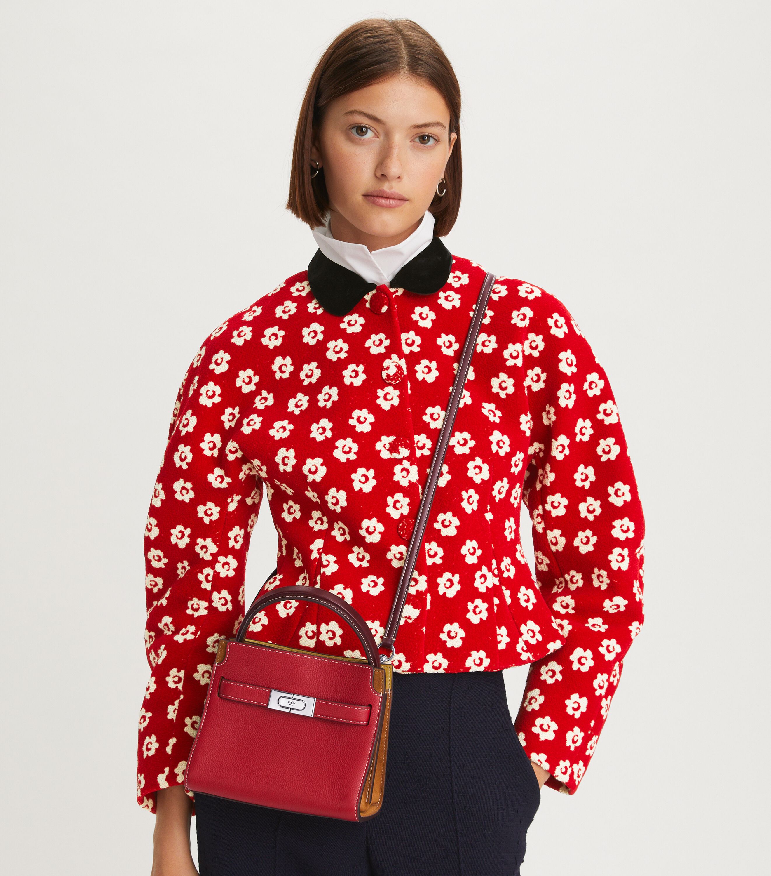 Tory burch lee radziwill double bag petite store