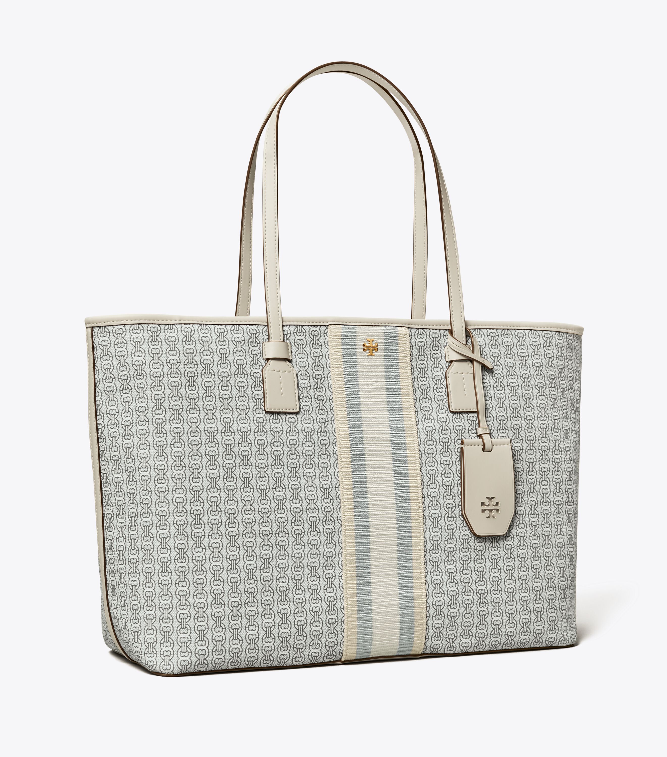 Tory burch gemini link top zip tote 2025