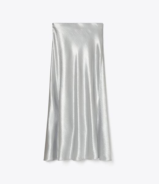 tory burch satin skirt