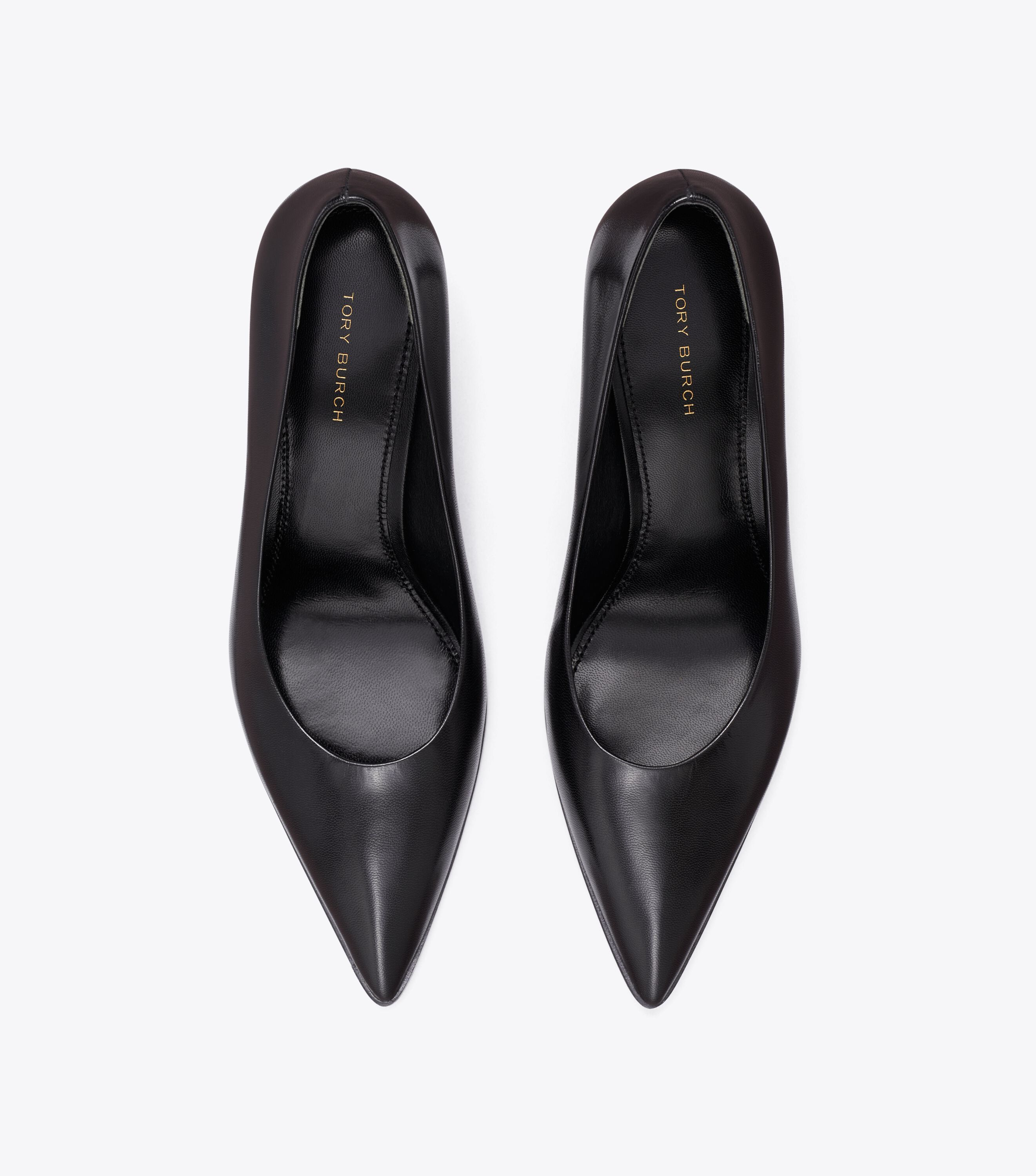 Black mid heel pump store