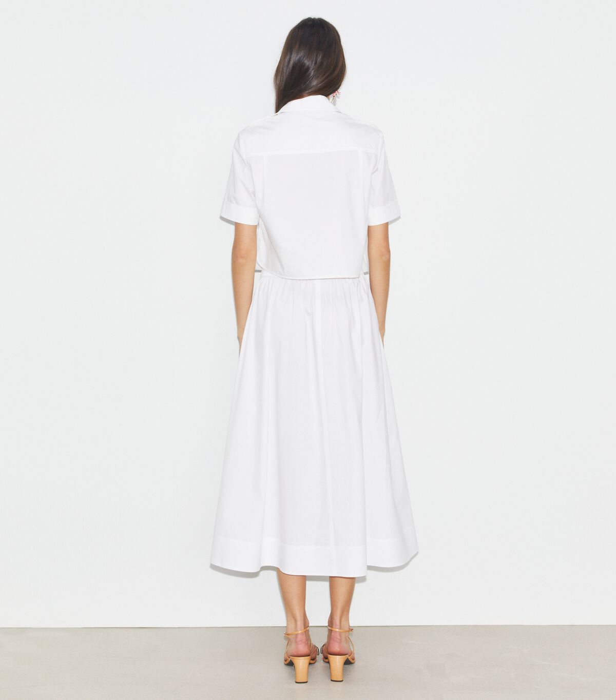 tory burch poplin camp shirt