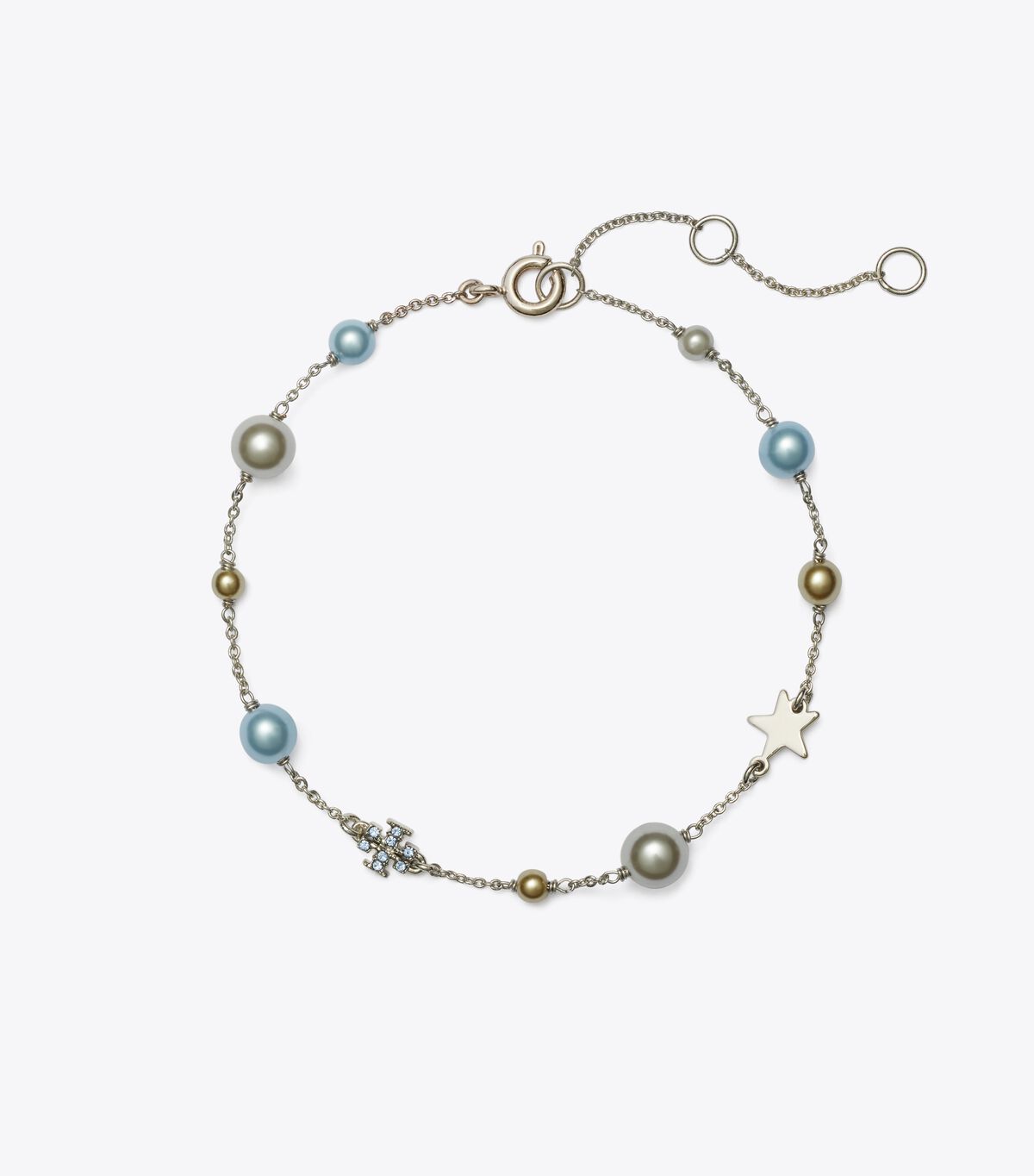 Delicate Moondance Pearl and Star Bracelet tory burch delicate moondance pearl and star bracelet