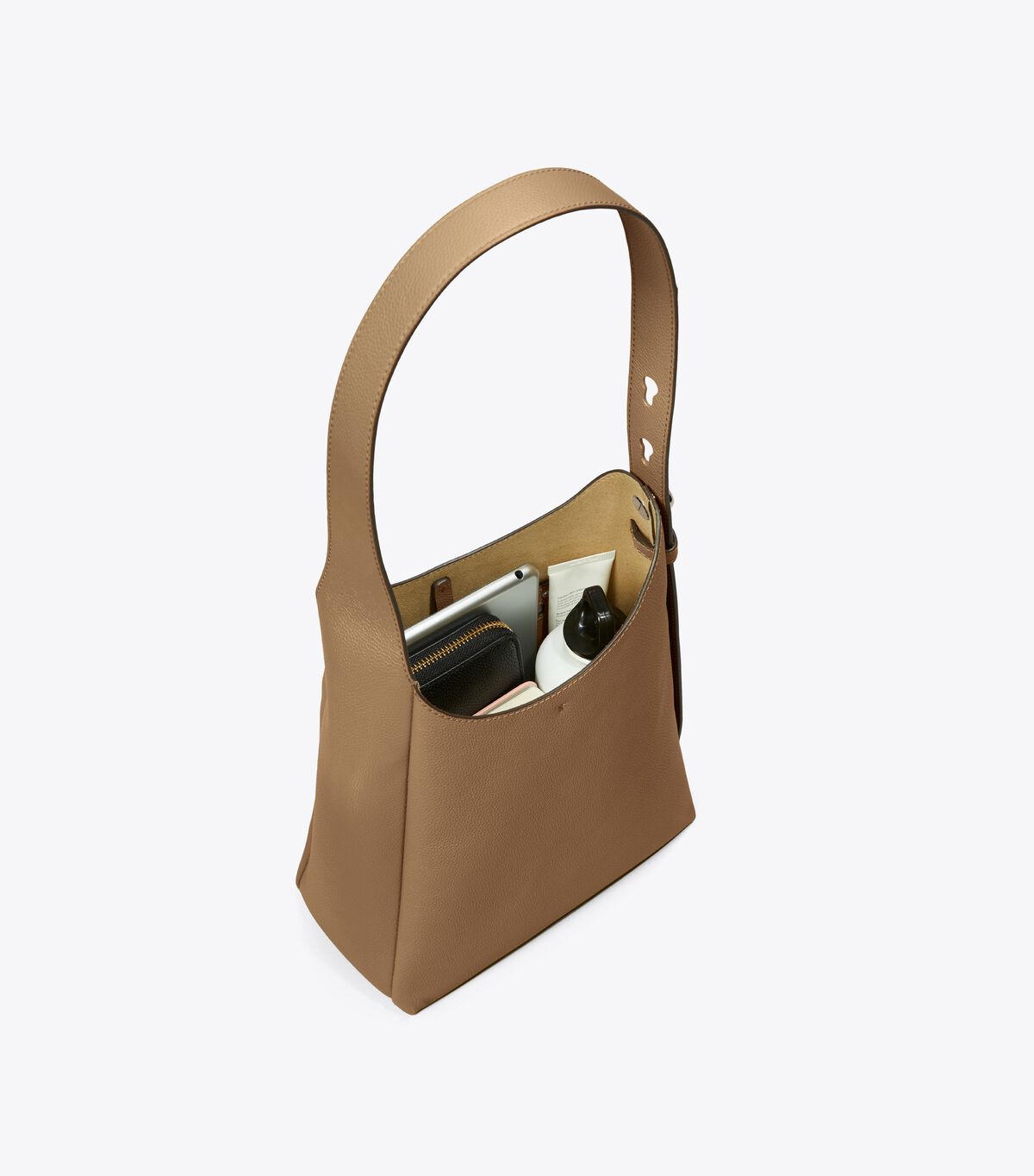 tory burch حقيبة هوبو رومي صغيرة