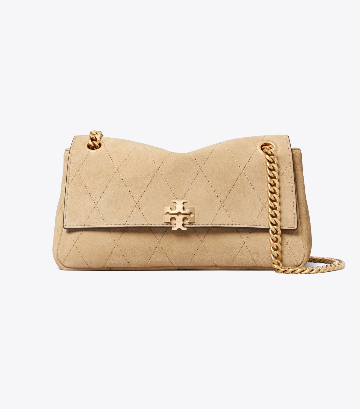 tory burch small charlie quilted suede shoulder bag