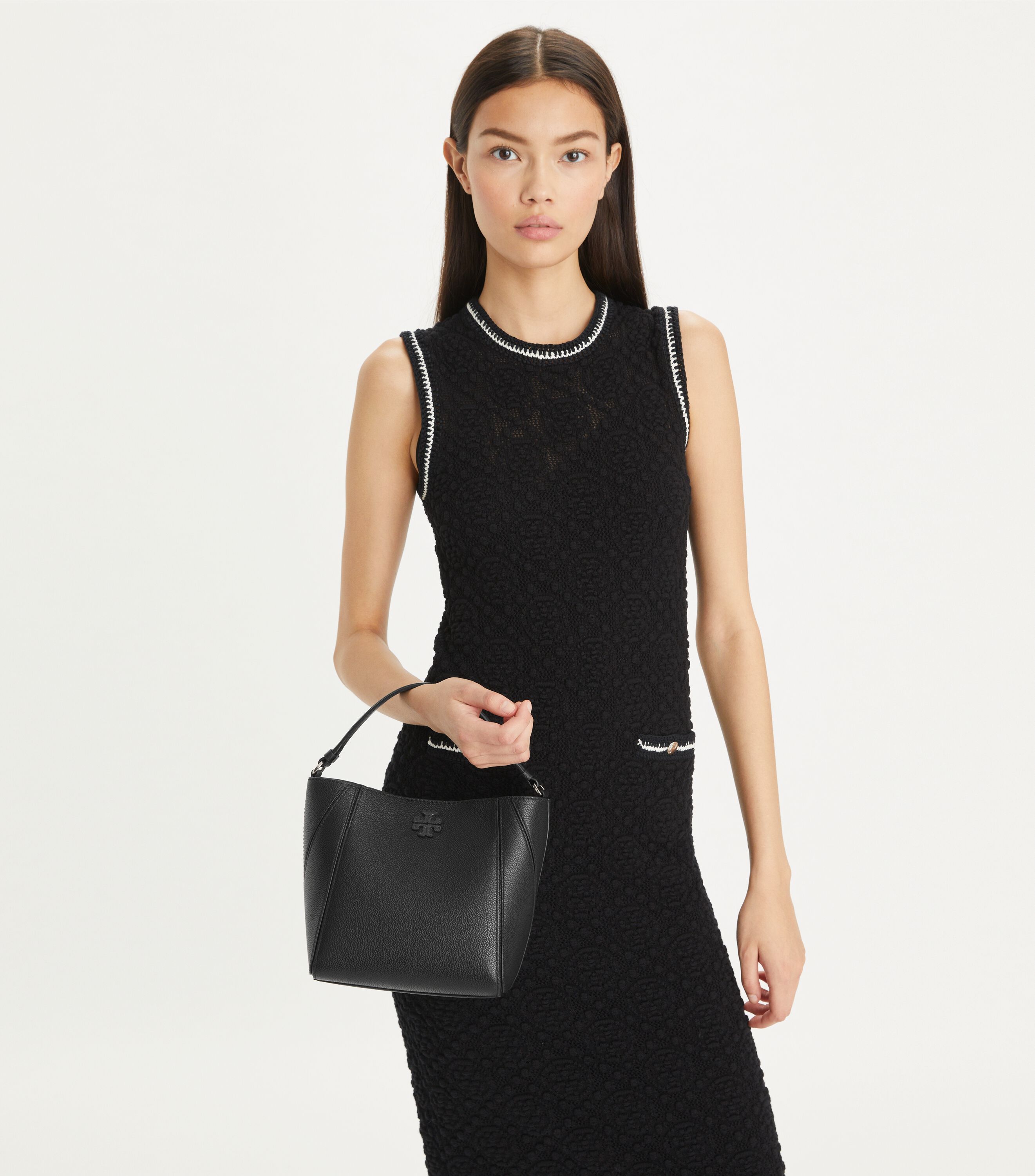 Tory burch small mcgraw tote sales