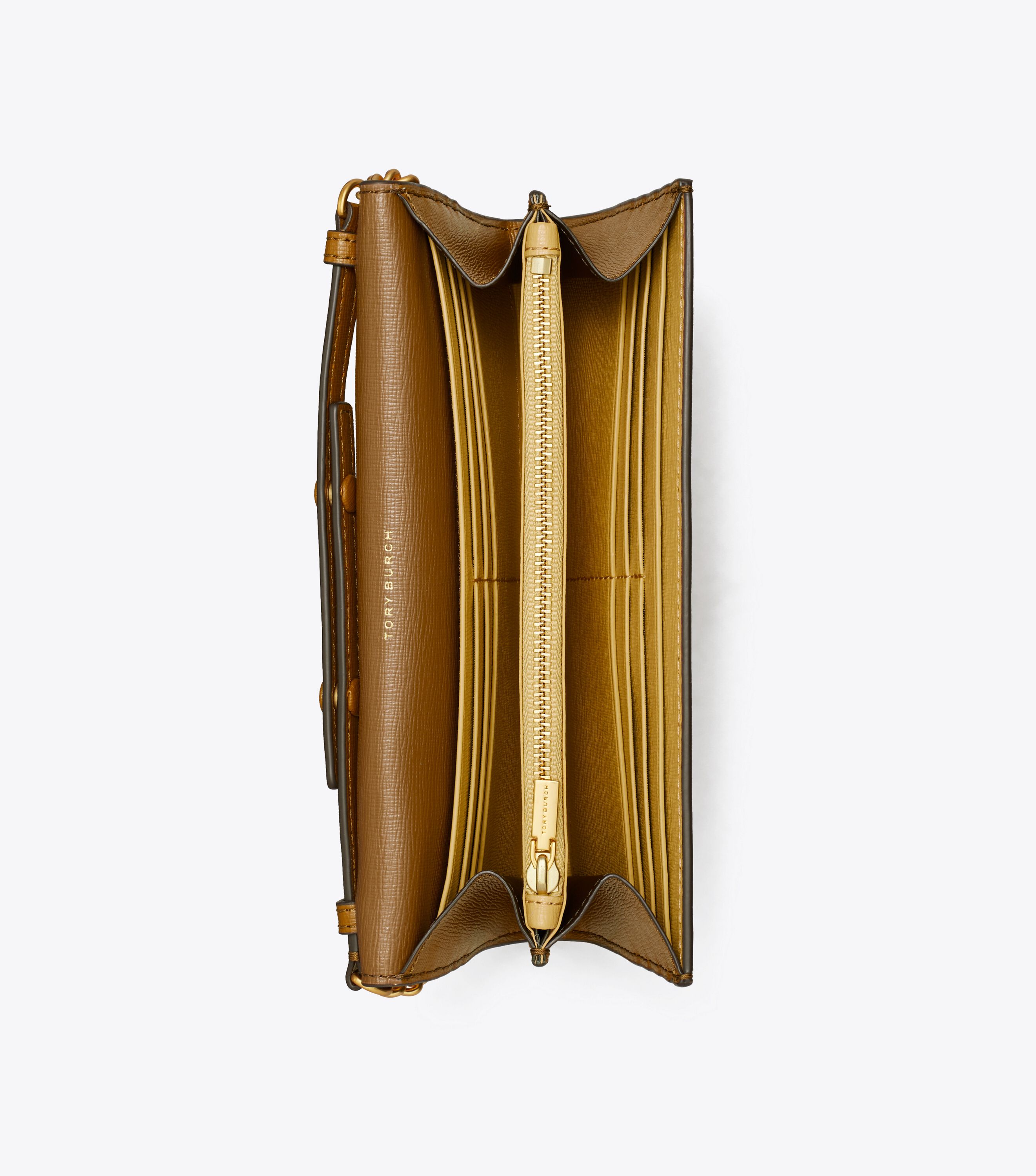 Robinson Chain Wallet, Bistro Brown | Tory Burch KSA