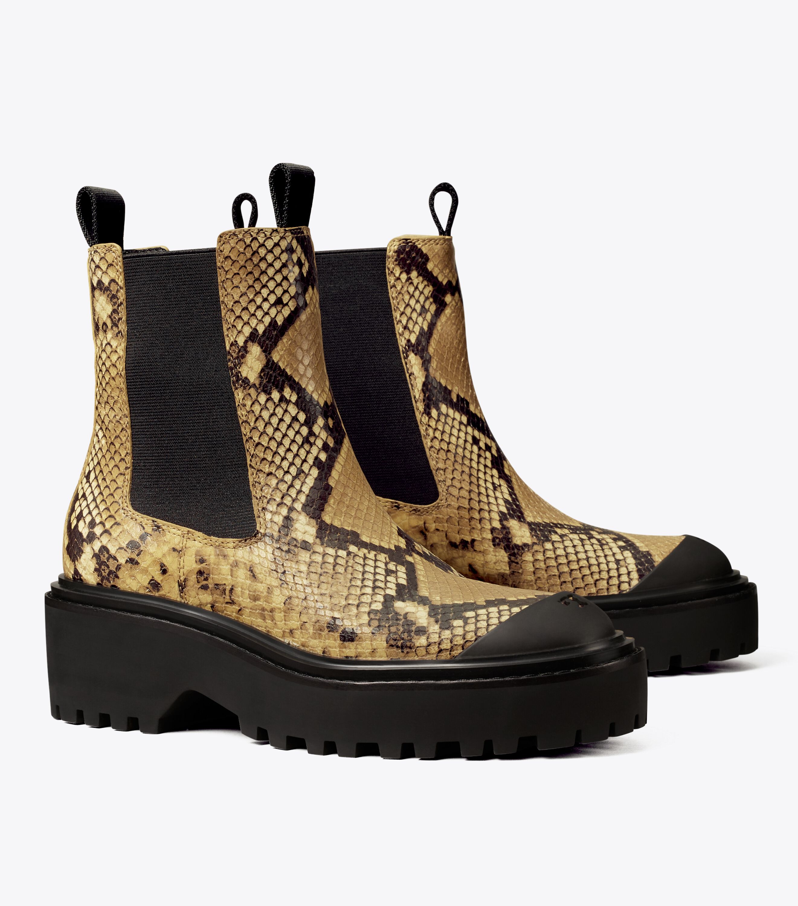 Tory burch leopard boots top