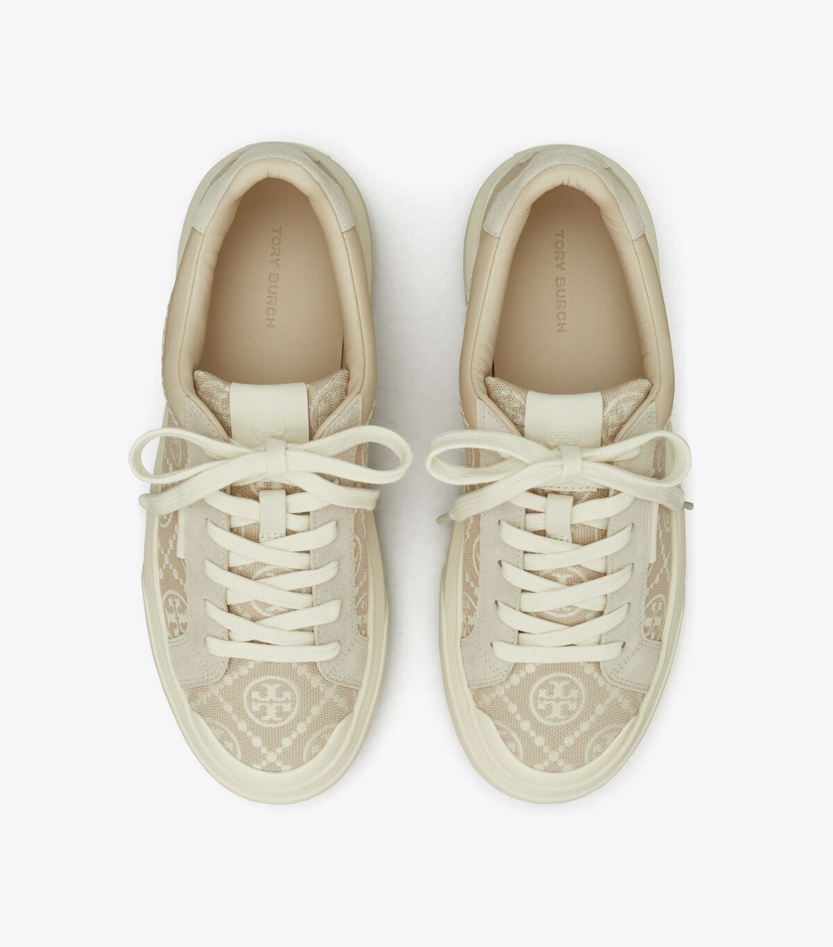 tory burch t monogram ladybug sneaker