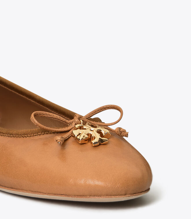 tory burch charm ballet flat