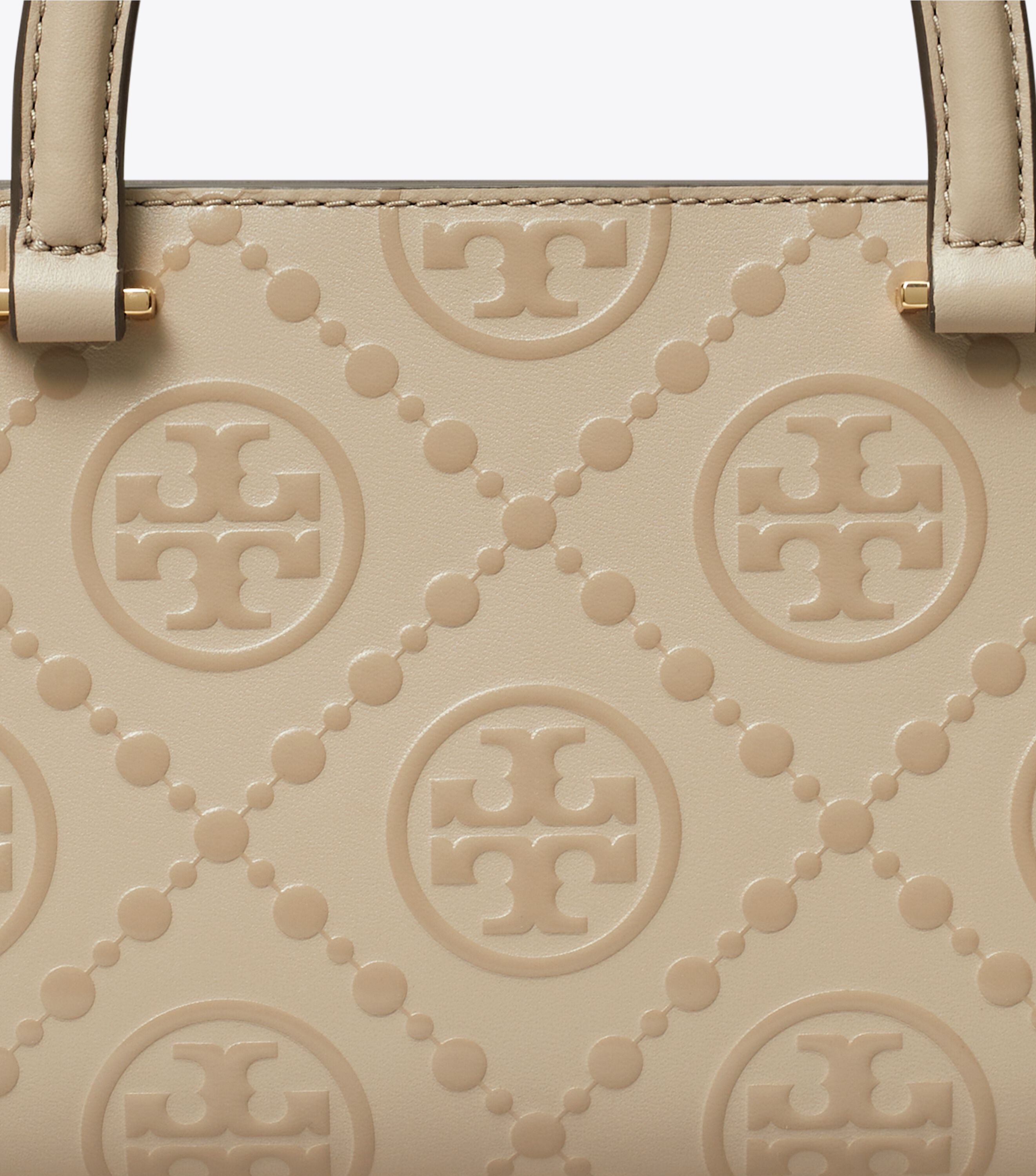【関税&送料込】Tory Burch Leather And T Monogram Fabric Wal Navy blue `T Monogram` clutch Tory Burch - Vitkac Canada