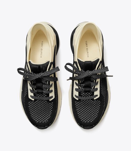 tory burch good luck knit trainer