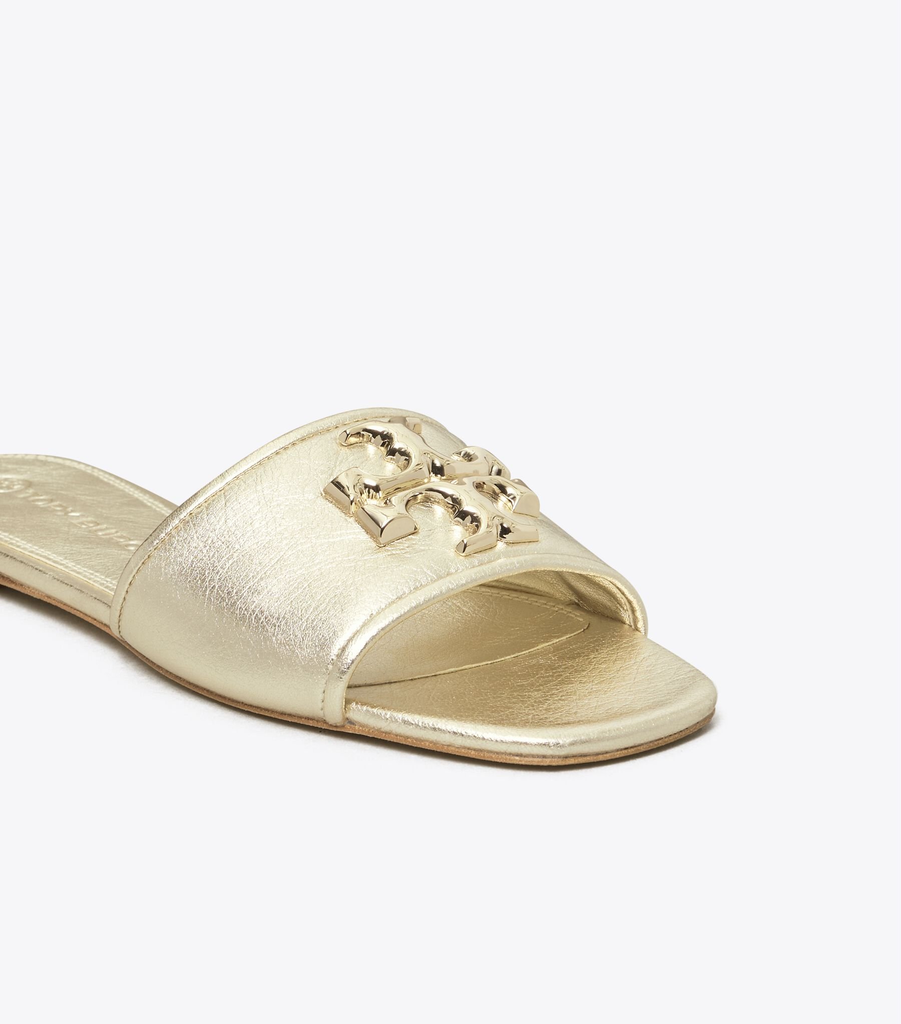 Eleanor Slide, Extended Width, Spark Gold Tory Burch KSA