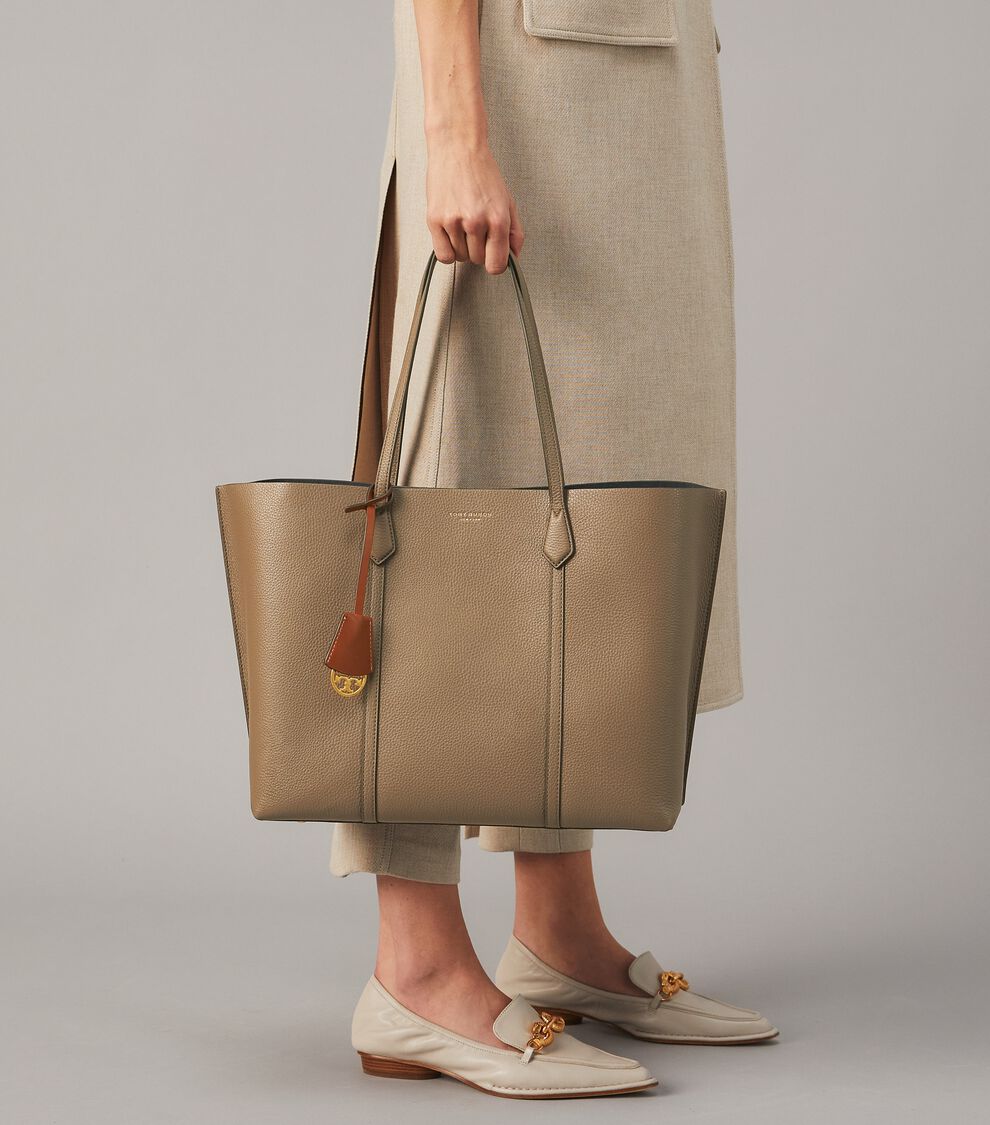 Perry Triple-Compartment Tote Bag, Clam Shell Tory Burch KSA - Main Image