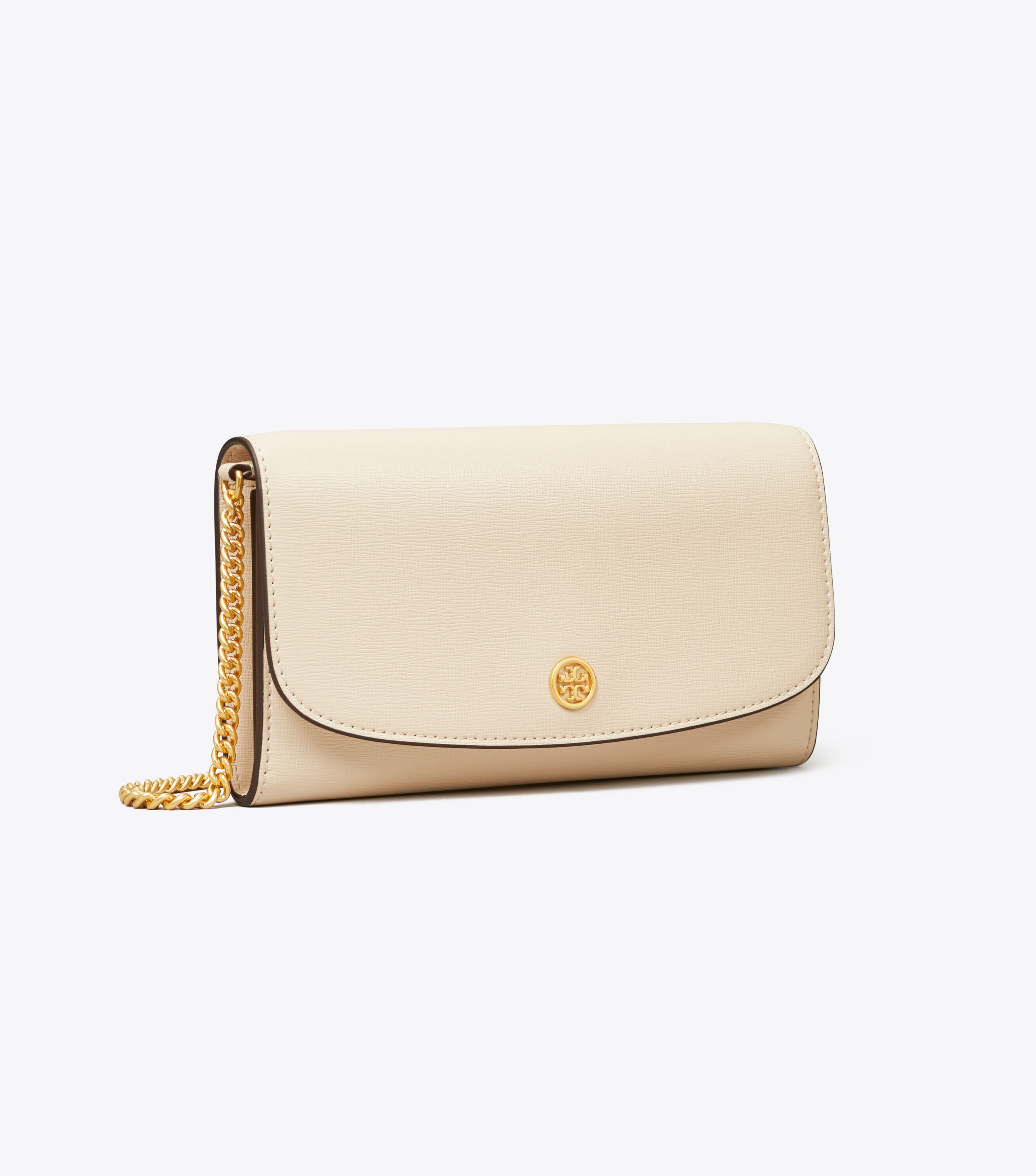Tory burch robinson chain wallet sale store