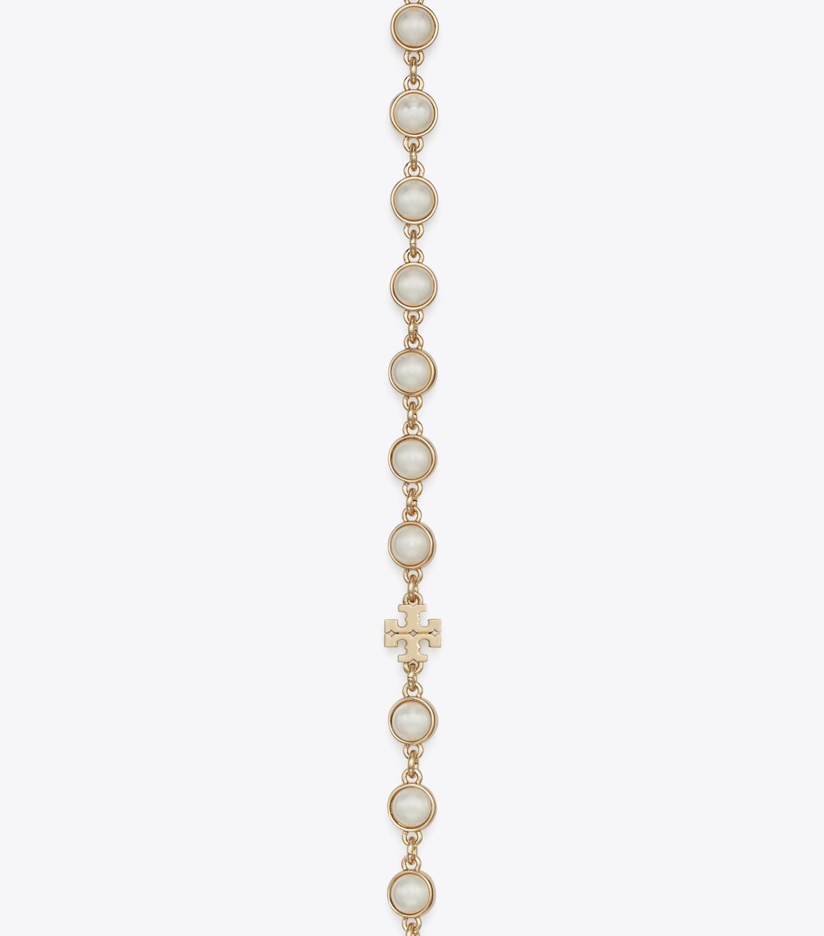 tory burch long moondance pearl necklace