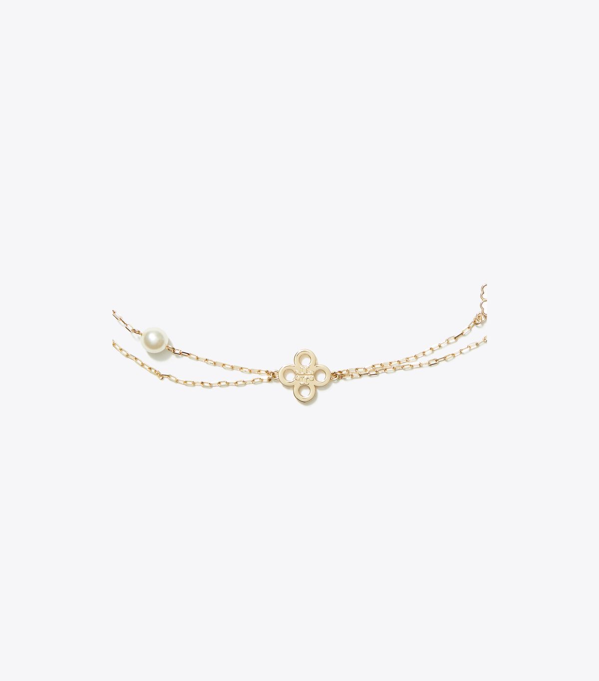 tory burch kira clover layered necklace