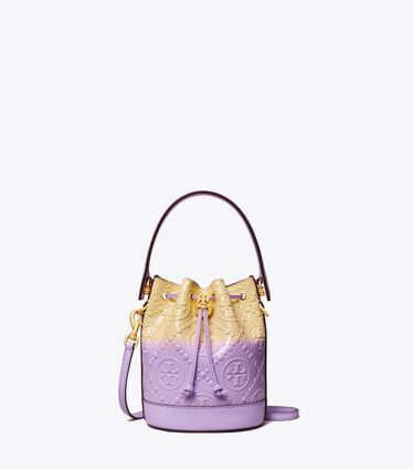 Louis Vuitton Drawstring Bag Noelie Monogram Mini Lin Blue in  Canvas/Leather with Gold-tone - US