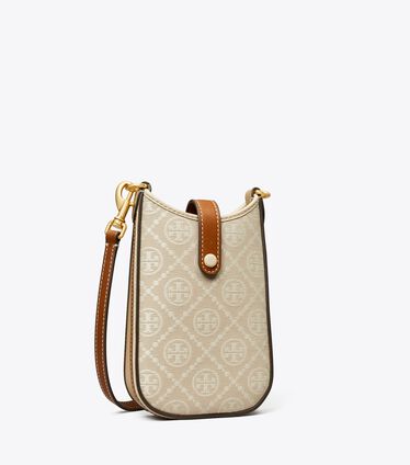 T Monogram Phone Crossbody