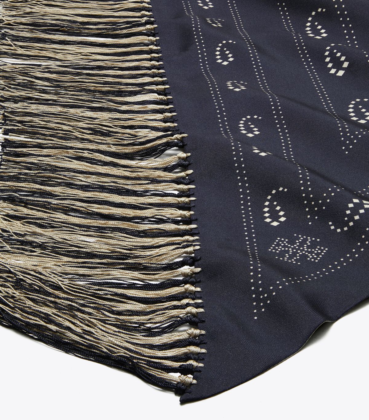 Silk Triangle Scarf tory burch silk triangle scarf