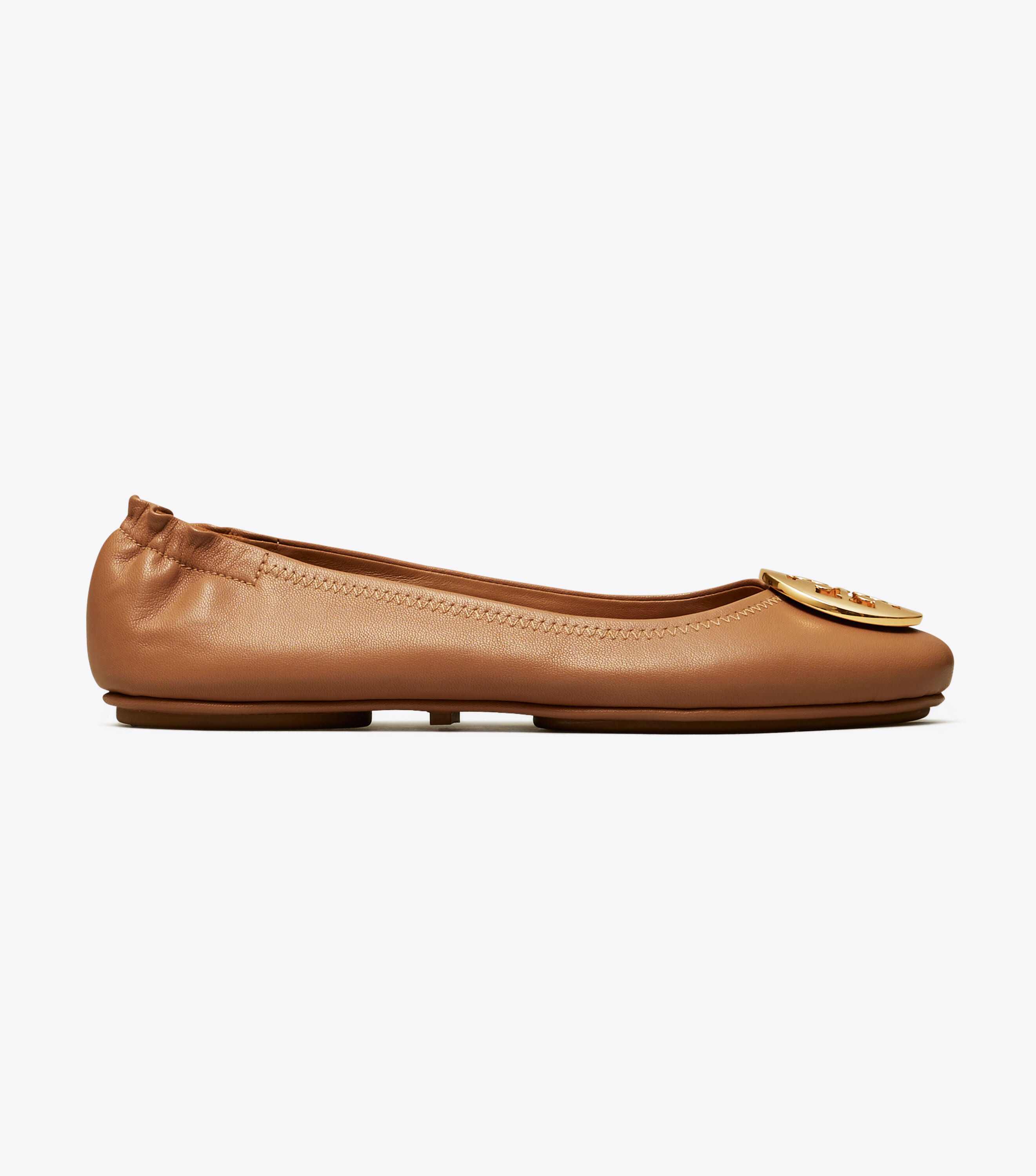 Minnie Travel Ballet , Royal Tan/Gold | Tory Burch KSA